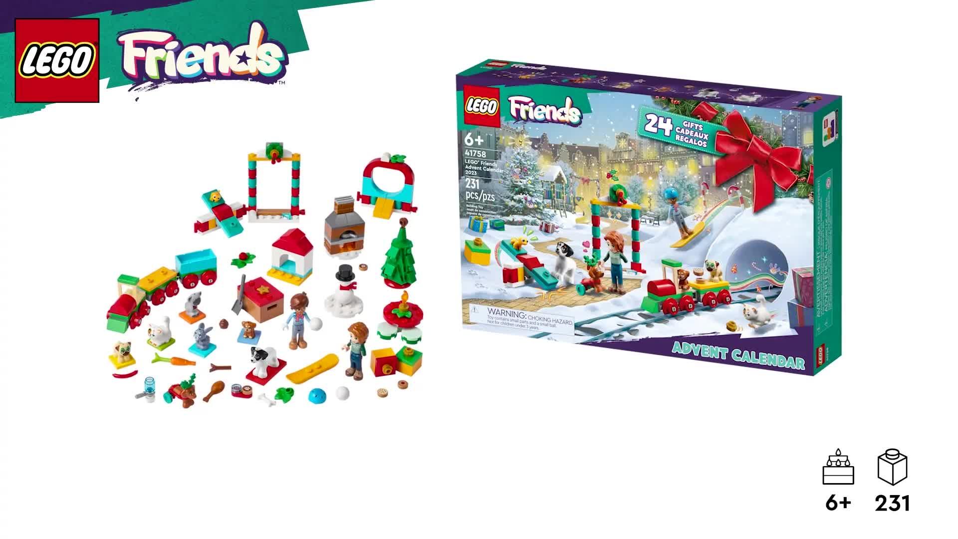 Lego 41758 Friends Advent Calendar (2023)