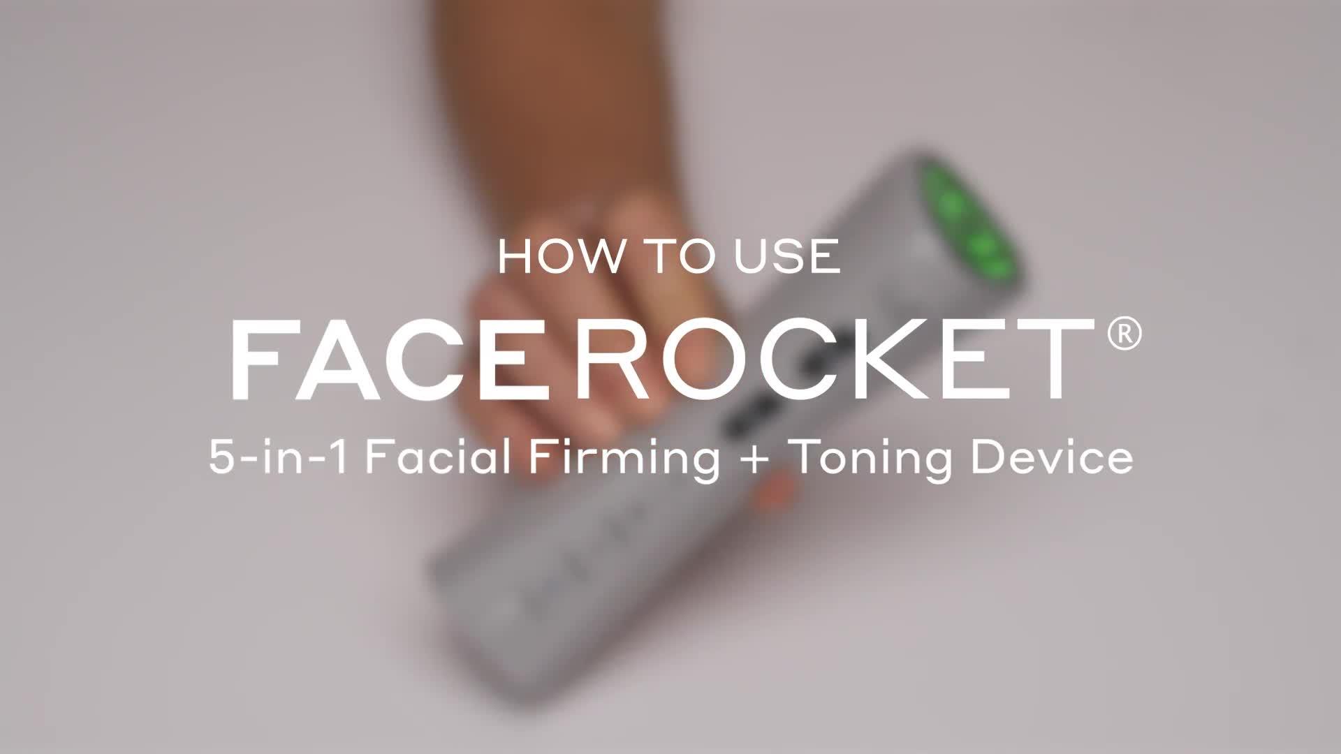 Image thumbnail 5 of 5 of Magnitone FaceRocket 5-in-1 Facial Firming + Toning Device