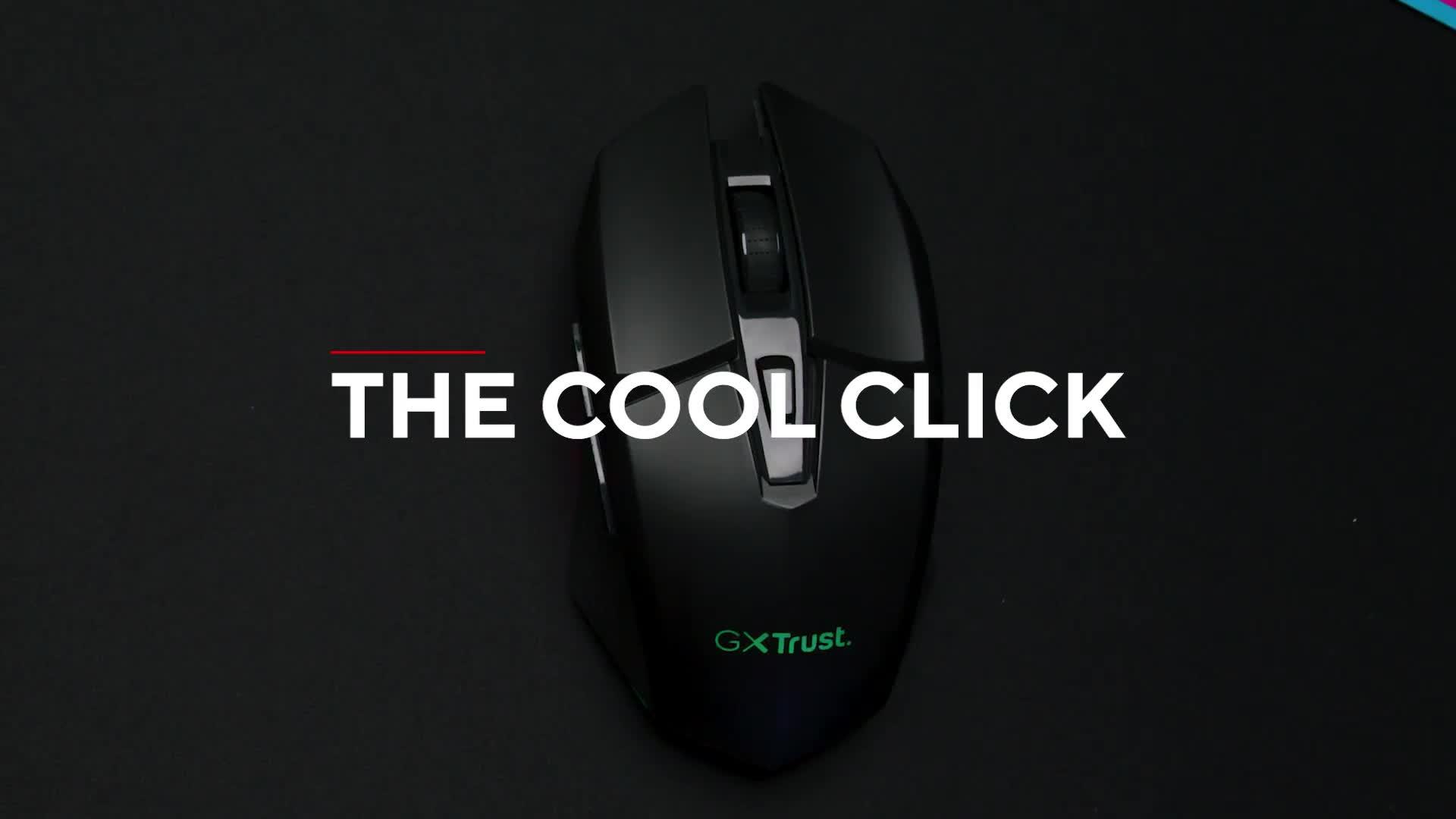 Image thumbnail 8 of 8 of Trust GXT110 Felox RGB Light Up Wireless Gaming Mouse - Black