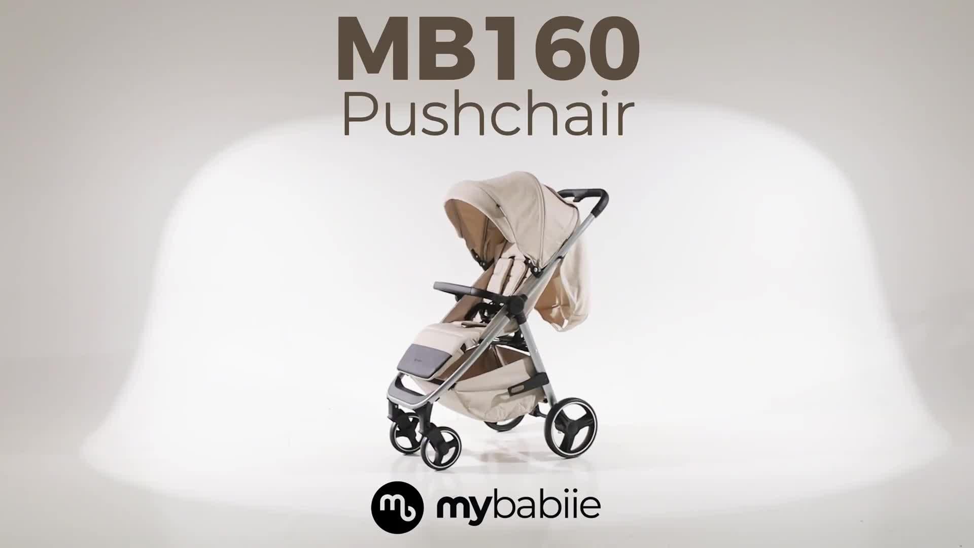 Image thumbnail 8 of 8 of My Babiie MB160 Plus Pushchair - Blue Plaid