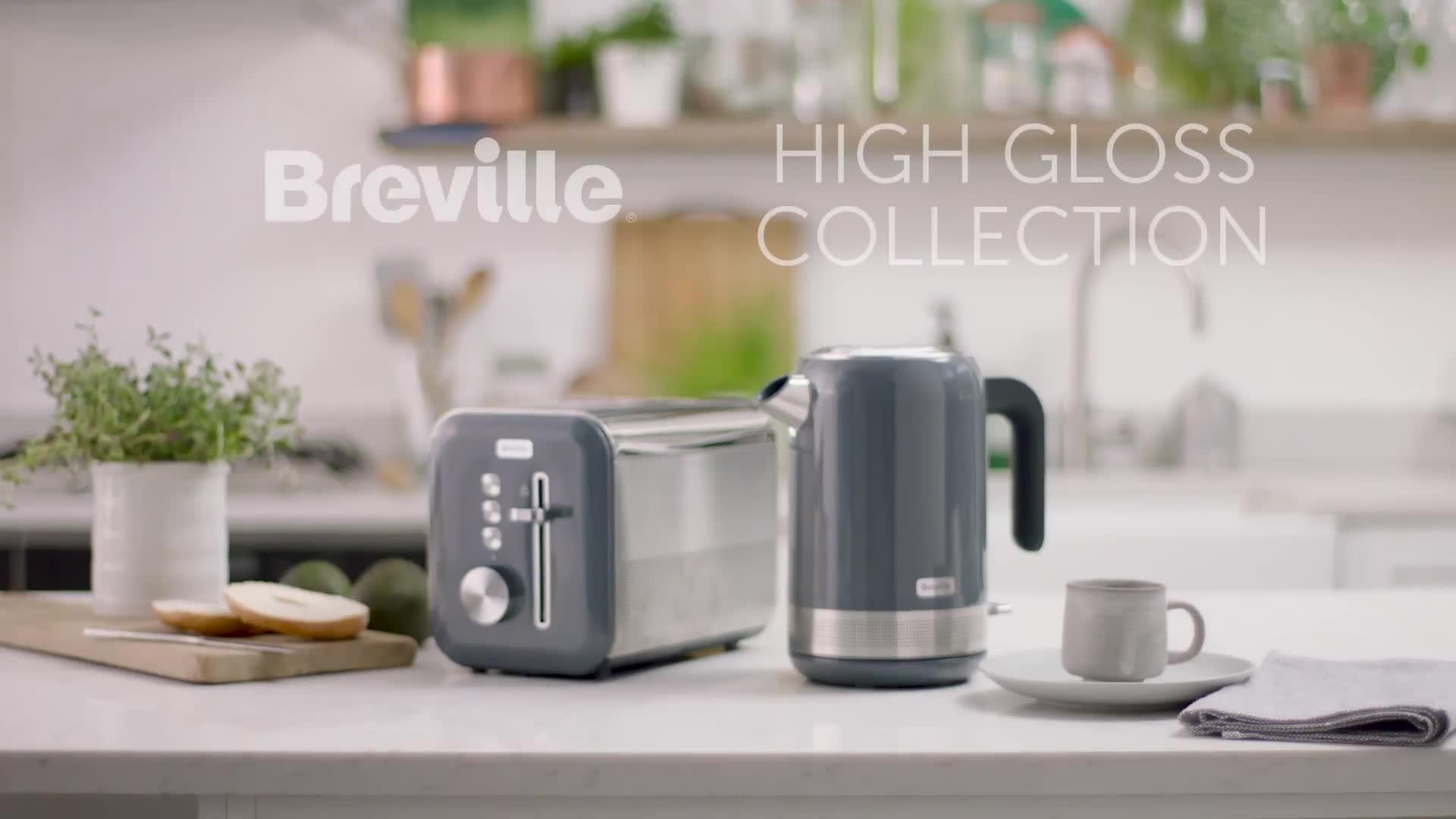 Breville High Gloss Kettle Grey Very Ireland