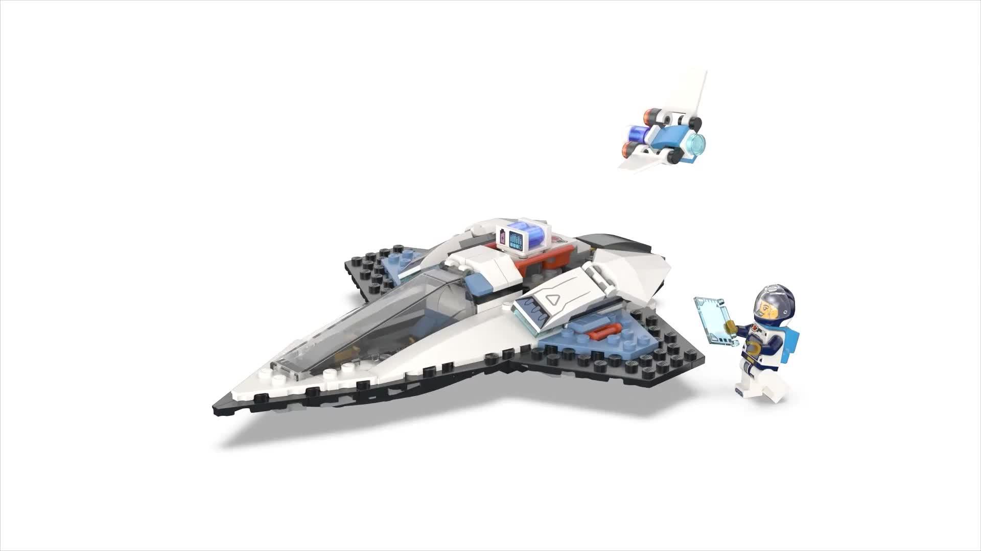 Image thumbnail 3 of 3 of LEGO City Interstellar Spaceship Outer Space Toy Set 60430