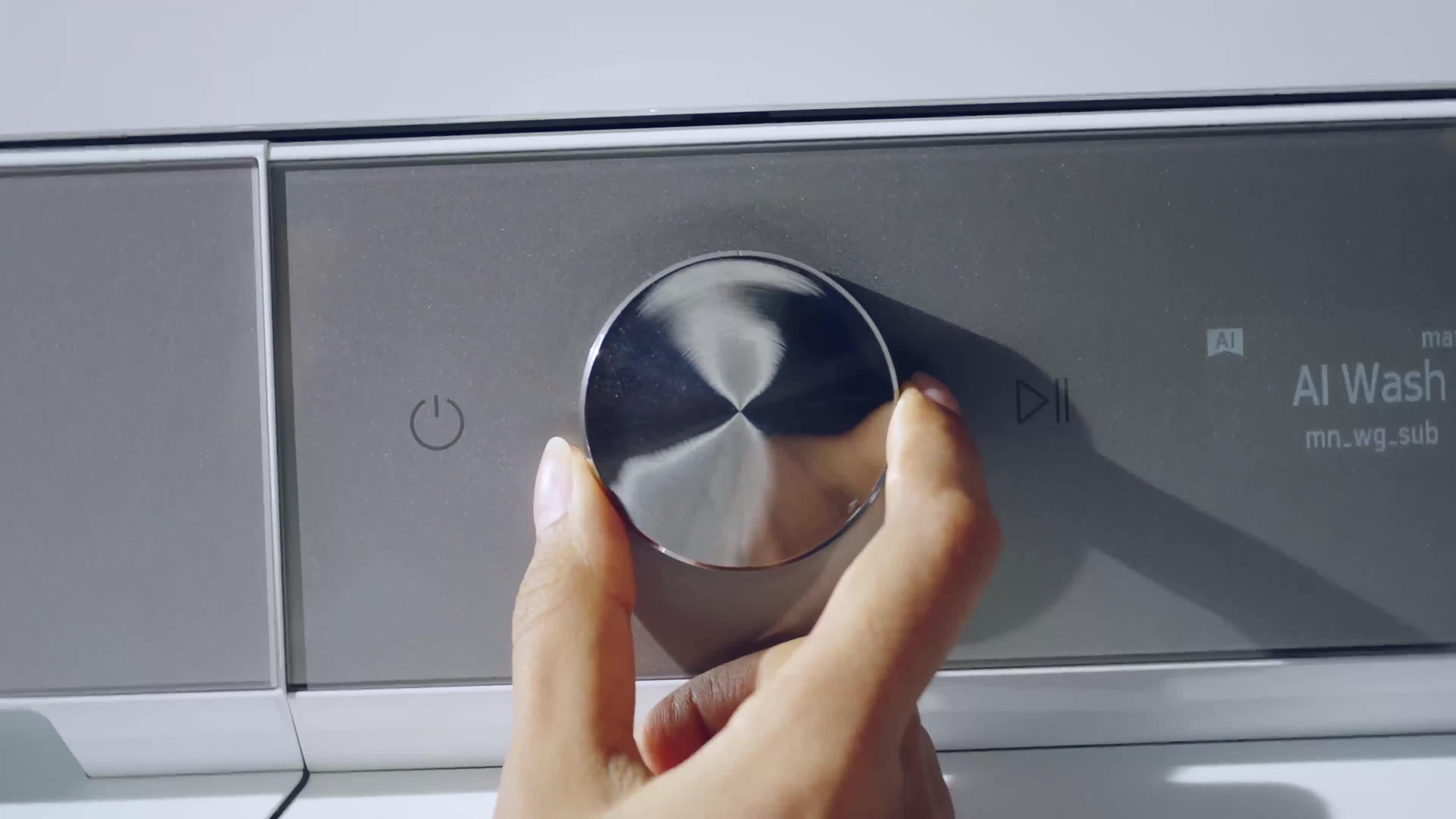 Image thumbnail 8 of 8 of Samsung Series 5 AI Energy WW90CGC04DABEU 9kg Load, 1400 Spin ecobubble Washing Machine with SmartThings - Black