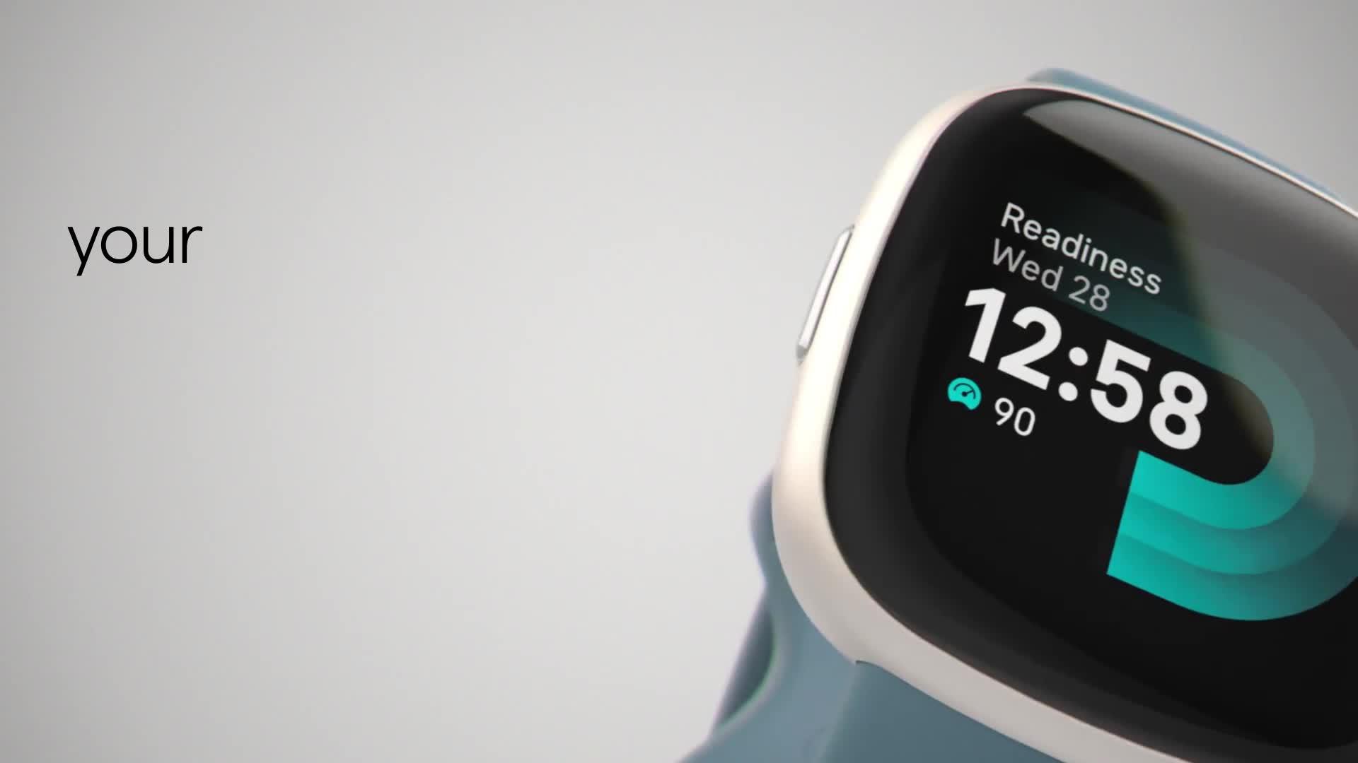 Image thumbnail 8 of 8 of Fitbit Versa 4 (Black/Graphite) with Additional Sports Strap