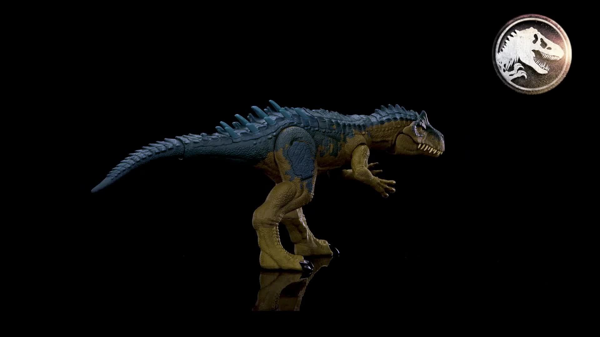 Image thumbnail 8 of 8 of JURASSIC WORLD Ruthless Rampage Allosaurus Dinosaur Figure