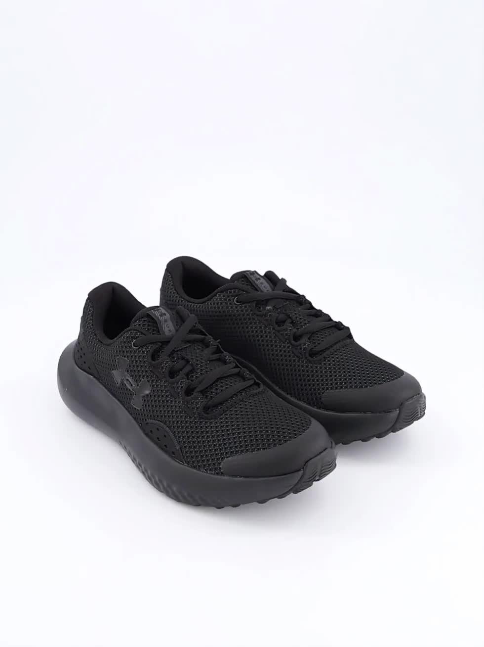 Image thumbnail 7 of 7 of UNDER ARMOUR Junior Boys Running Surge 4 Trainers - Black