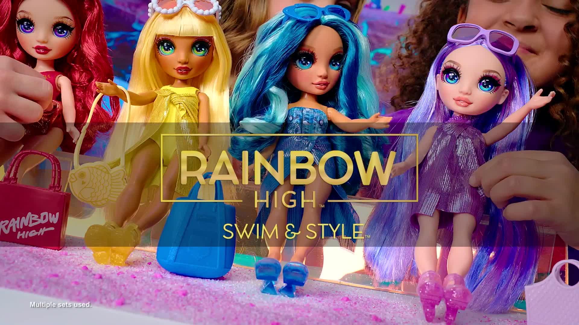 Image thumbnail 7 of 7 of Rainbow High Rainbow High Swim &amp; Style Doll - Ruby (Red)