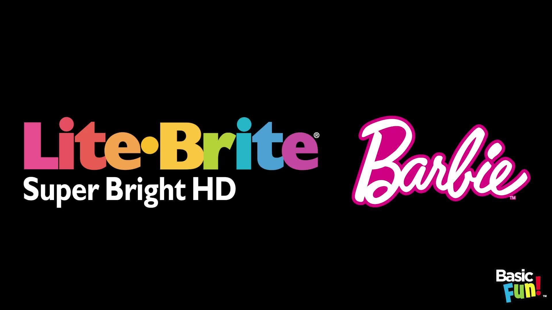 Image thumbnail 8 of 8 of Lite Brite Lite Brite Super Bright - Barbie