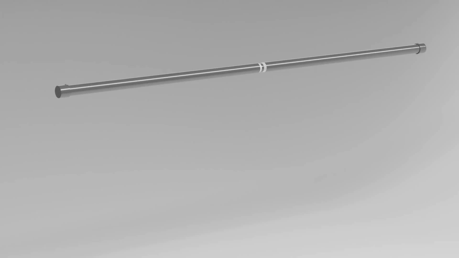 Image thumbnail 6 of 6 of The Very Collection Extendable No-Drill Over Door Extendable Curtain Pole