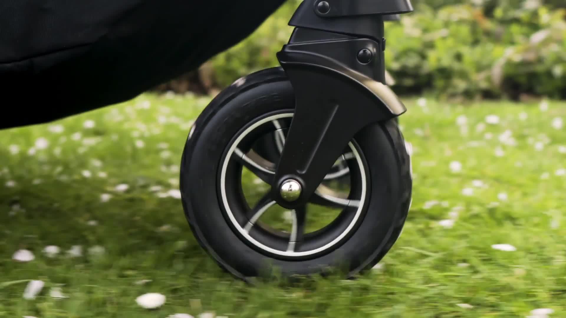 Image thumbnail 8 of 8 of Joie Versatrax On the Go Bundle Travel System with Base - Moonlight