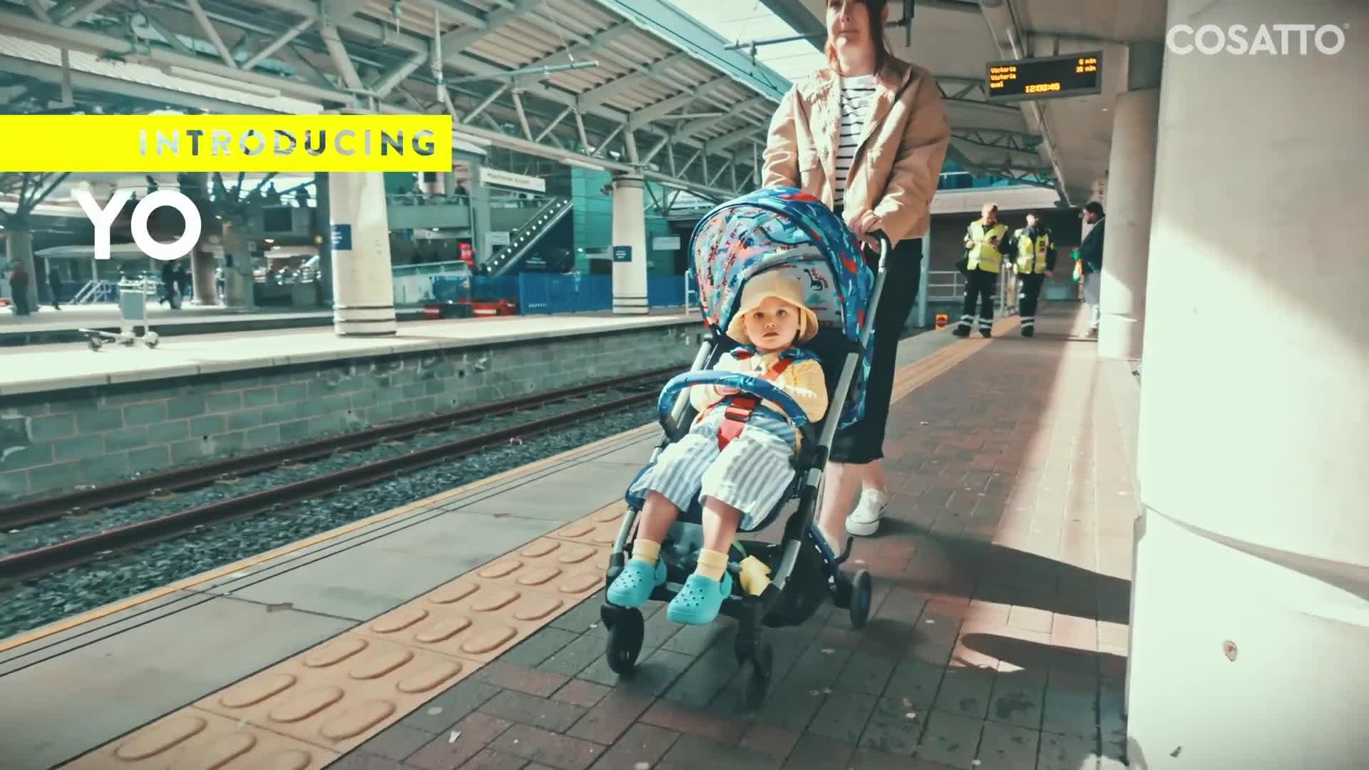 Image thumbnail 8 of 8 of Cosatto Yo! Airline Approved Travel Stroller - Happy Unicorns