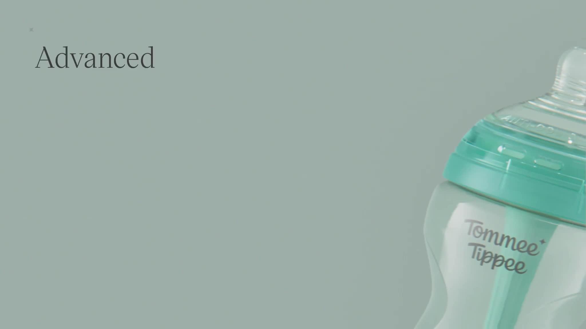 Image thumbnail 8 of 8 of Tommee Tippee Advanced Anti- Colic 3 x 150ml Feeding Bottles