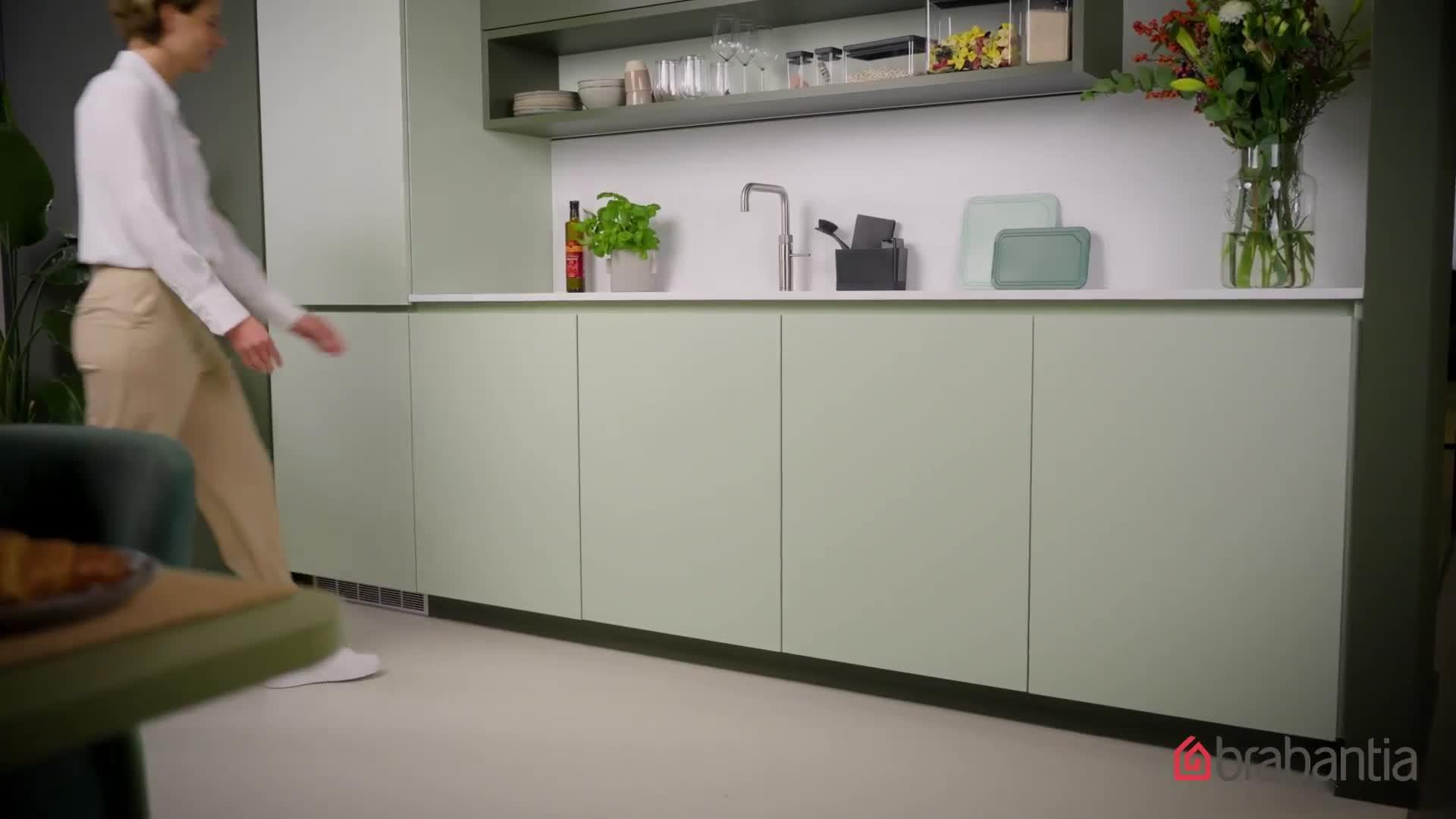 Image thumbnail 8 of 8 of Brabantia Sort &amp; Go Built-In Bin &ndash; 10 + 10 + 20-litre capacity