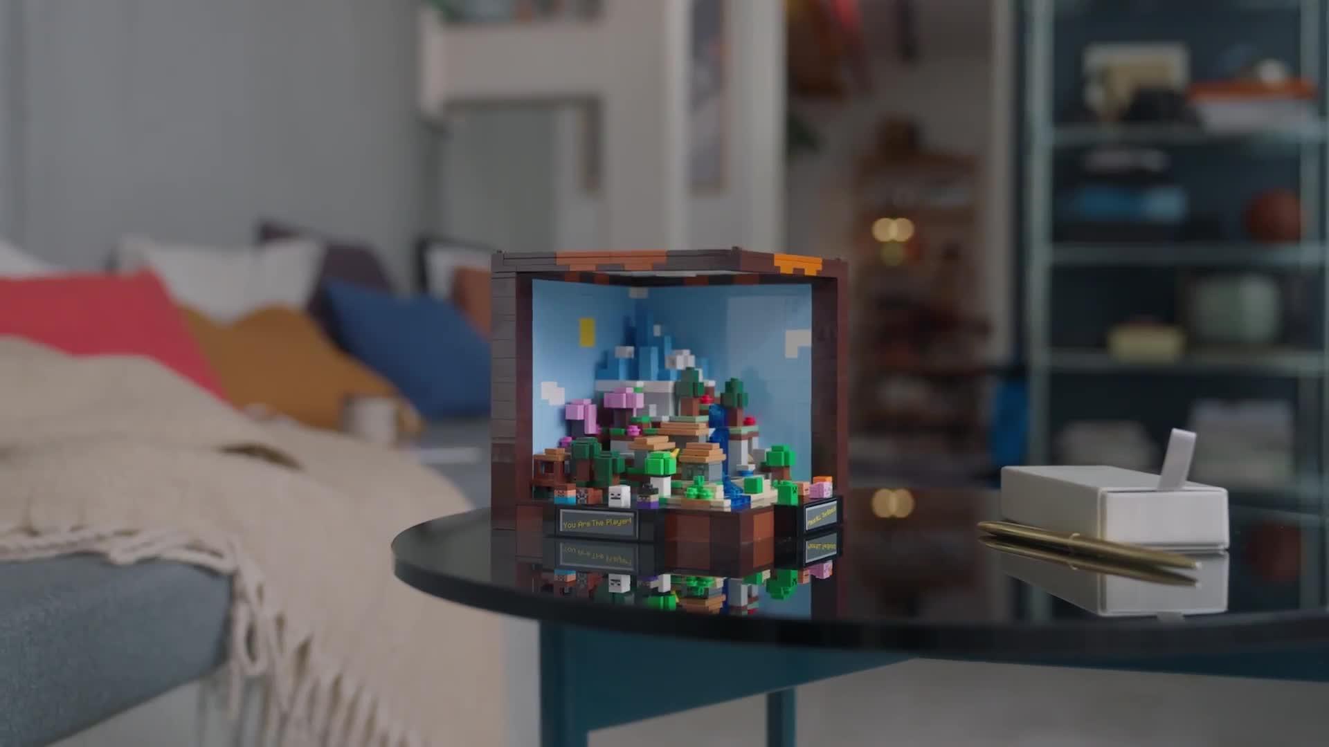 Image thumbnail 8 of 8 of LEGO Minecraft The Crafting Table for Adults 21265