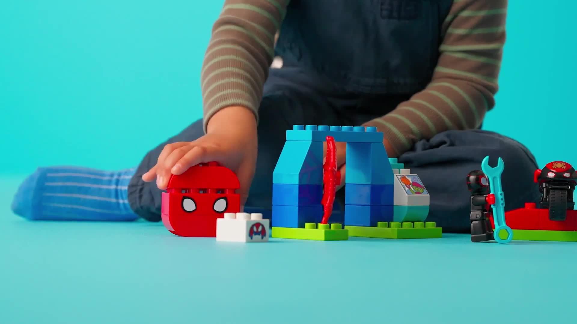 Image thumbnail 8 of 8 of LEGO Duplo Marvel&nbsp;-&nbsp;Spin&rsquo;s Motorcycle Adventure 10424