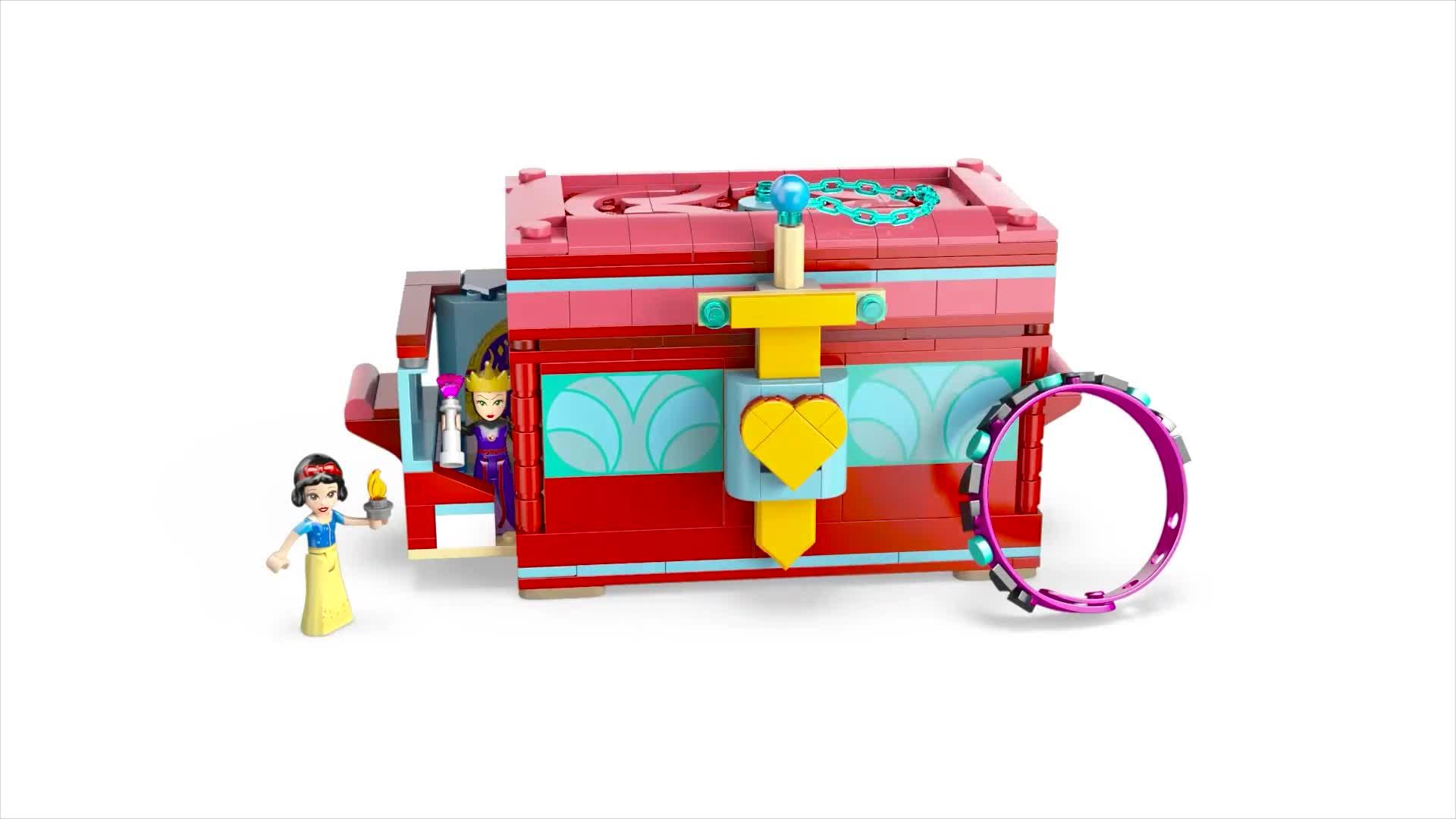 Image thumbnail 8 of 8 of LEGO Disney Snow White&rsquo;s Jewellery Box Set 43276
