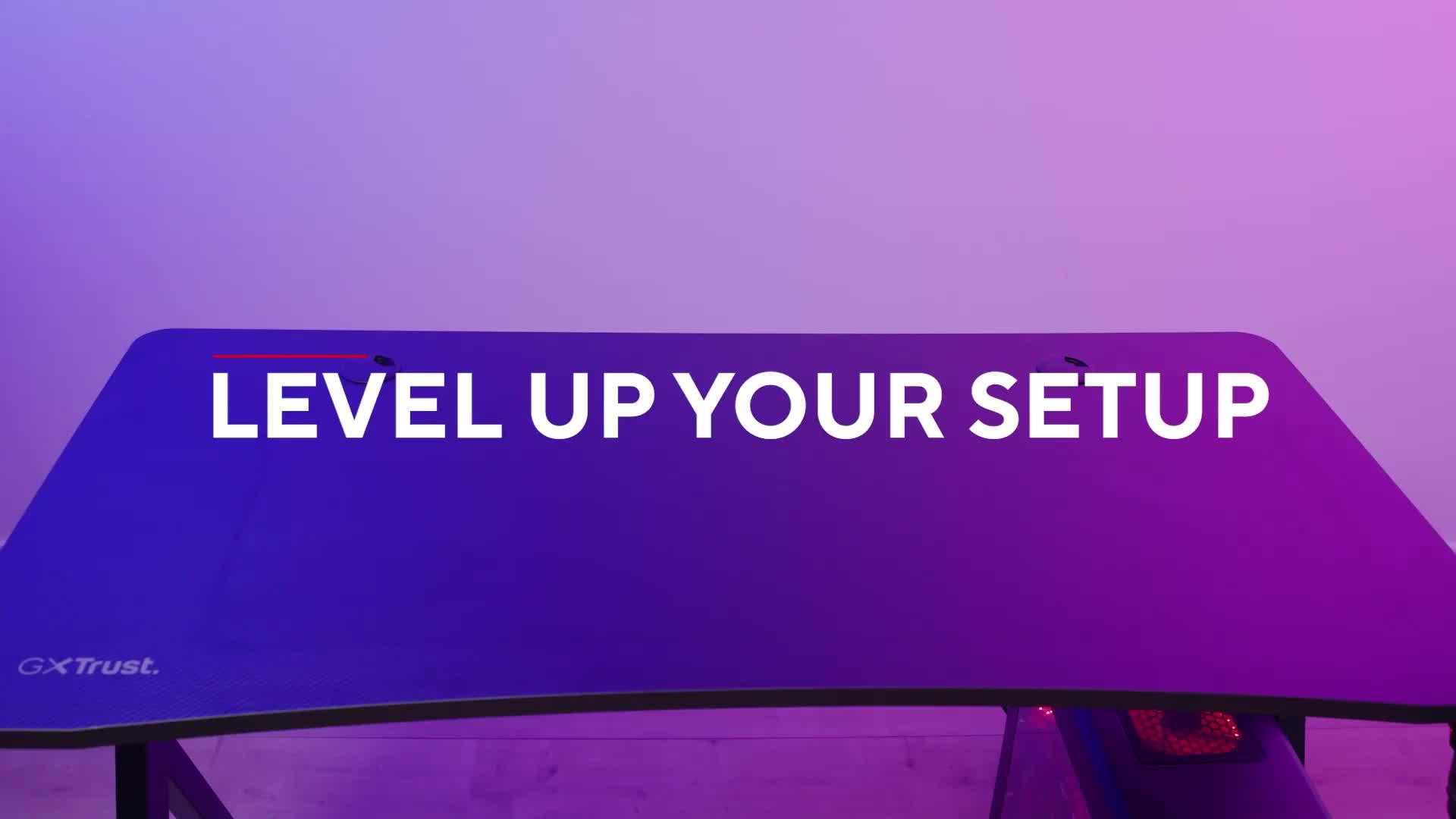Image thumbnail 8 of 8 of Trust GXT700 Omnius Gaming Desk