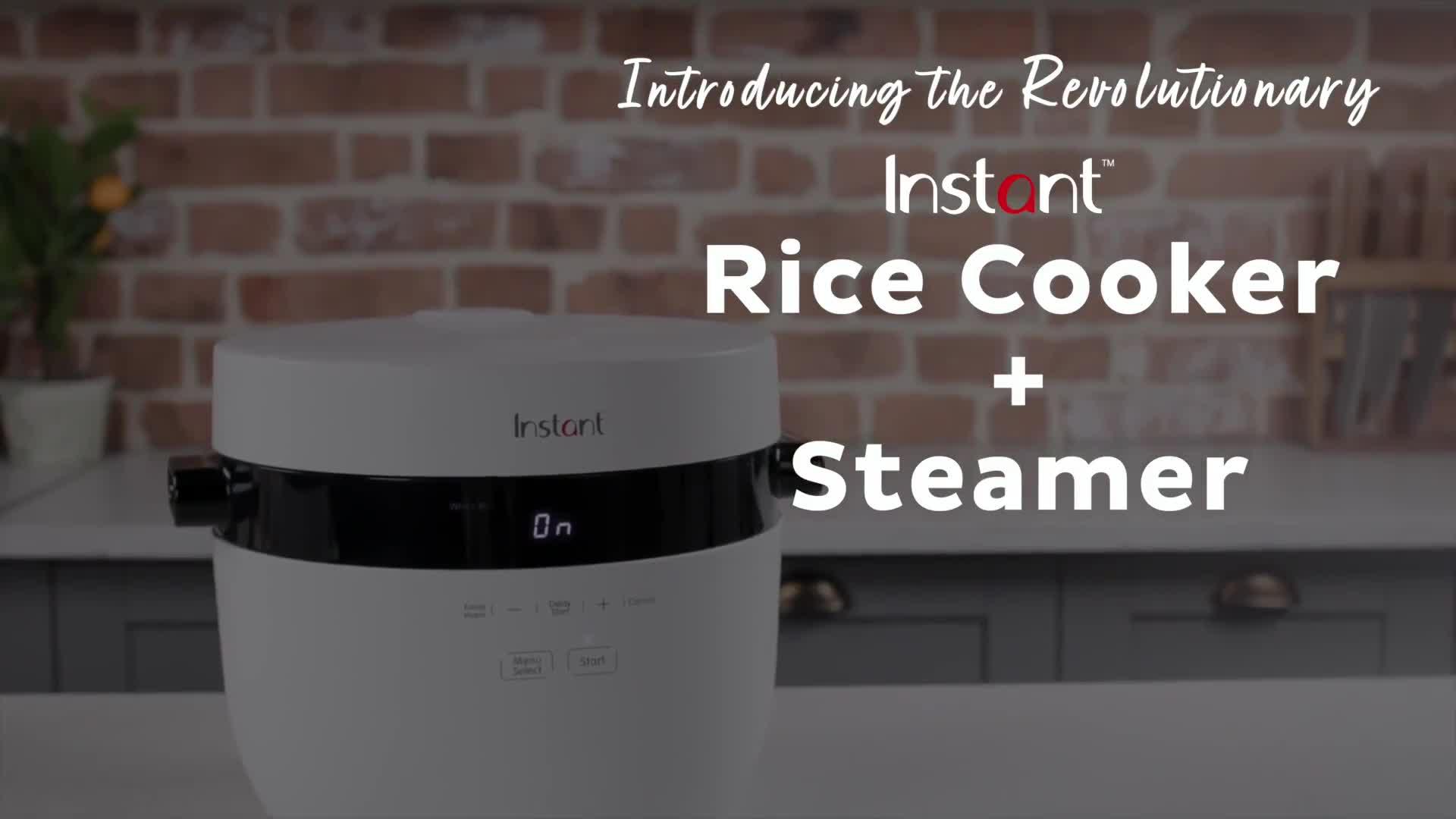 Image thumbnail 7 of 7 of Instant Pot Instant Rice Cooker + Steamer 12 Cup / 2.8L