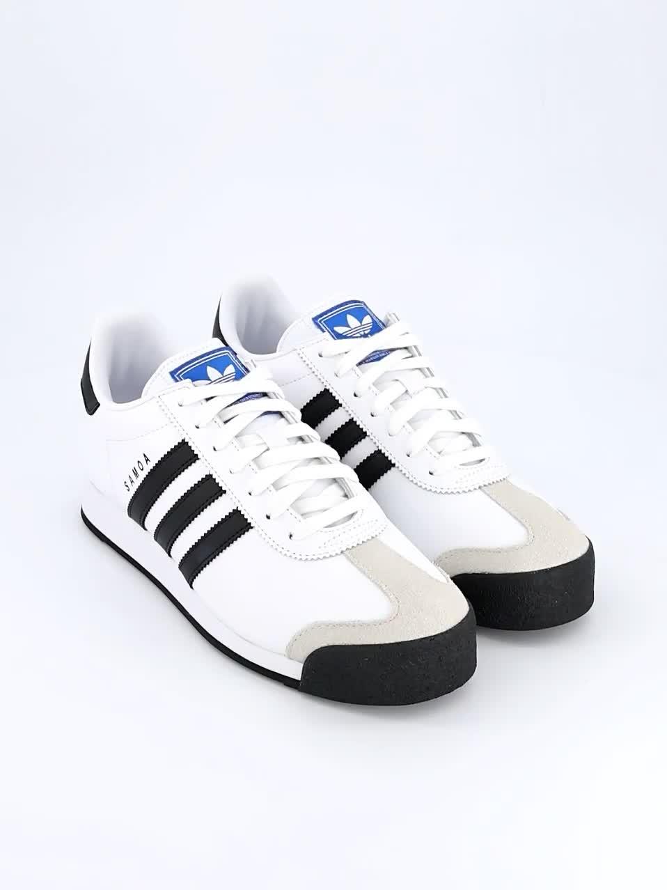 Image thumbnail 7 of 7 of adidas Originals Men's Samoa Trainer - White