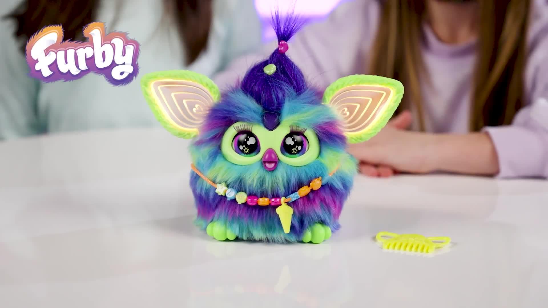 Image thumbnail 6 of 6 of Furby Furby Galaxy Glow-In-The-Dark Interactive Toy