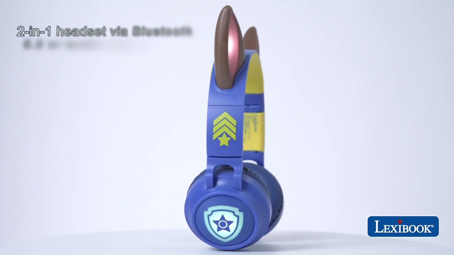 Image thumbnail 7 of 7 of Disney Princess Disney Princess Light Up 3D Bluetooth Headphones
