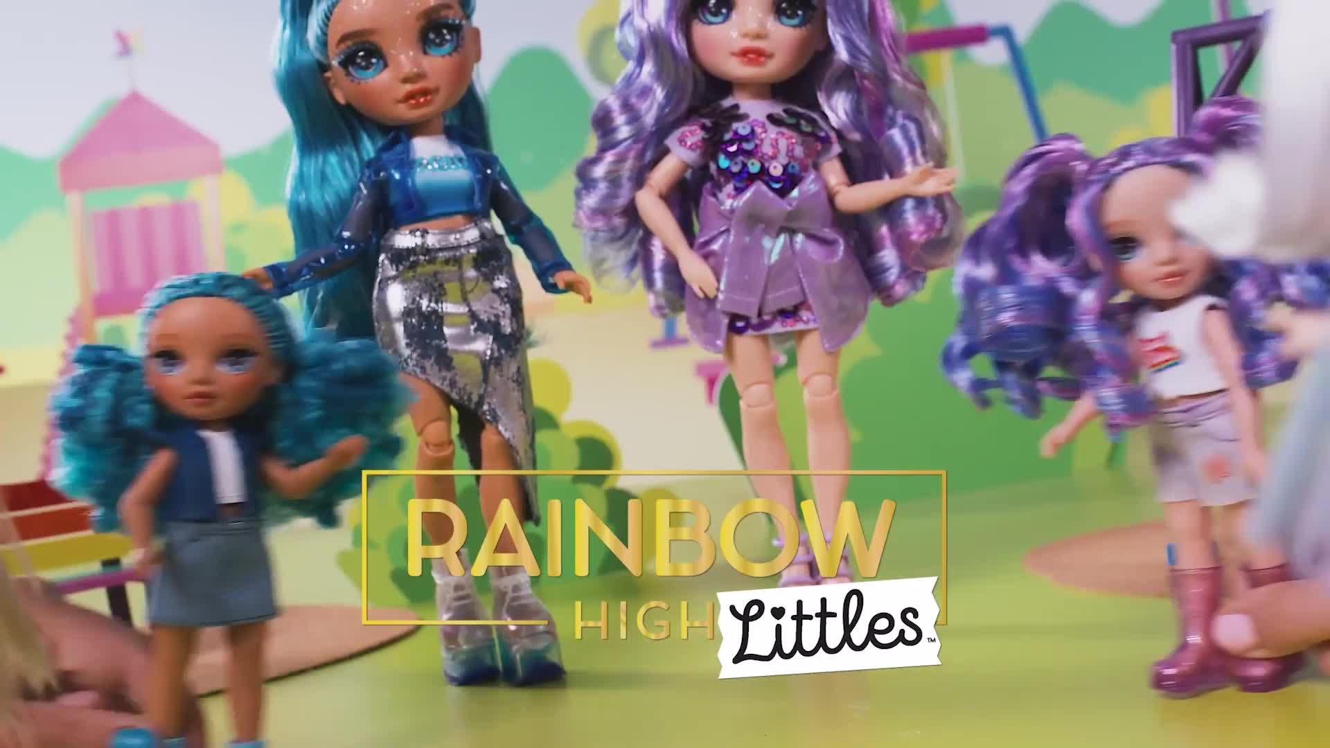 Image thumbnail 8 of 8 of Rainbow High Rainbow High Littles Dolls - Magenta (Pink)