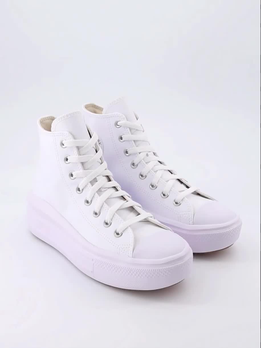 Image thumbnail 7 of 7 of Converse Chuck Taylor All Star Move Trainers - White