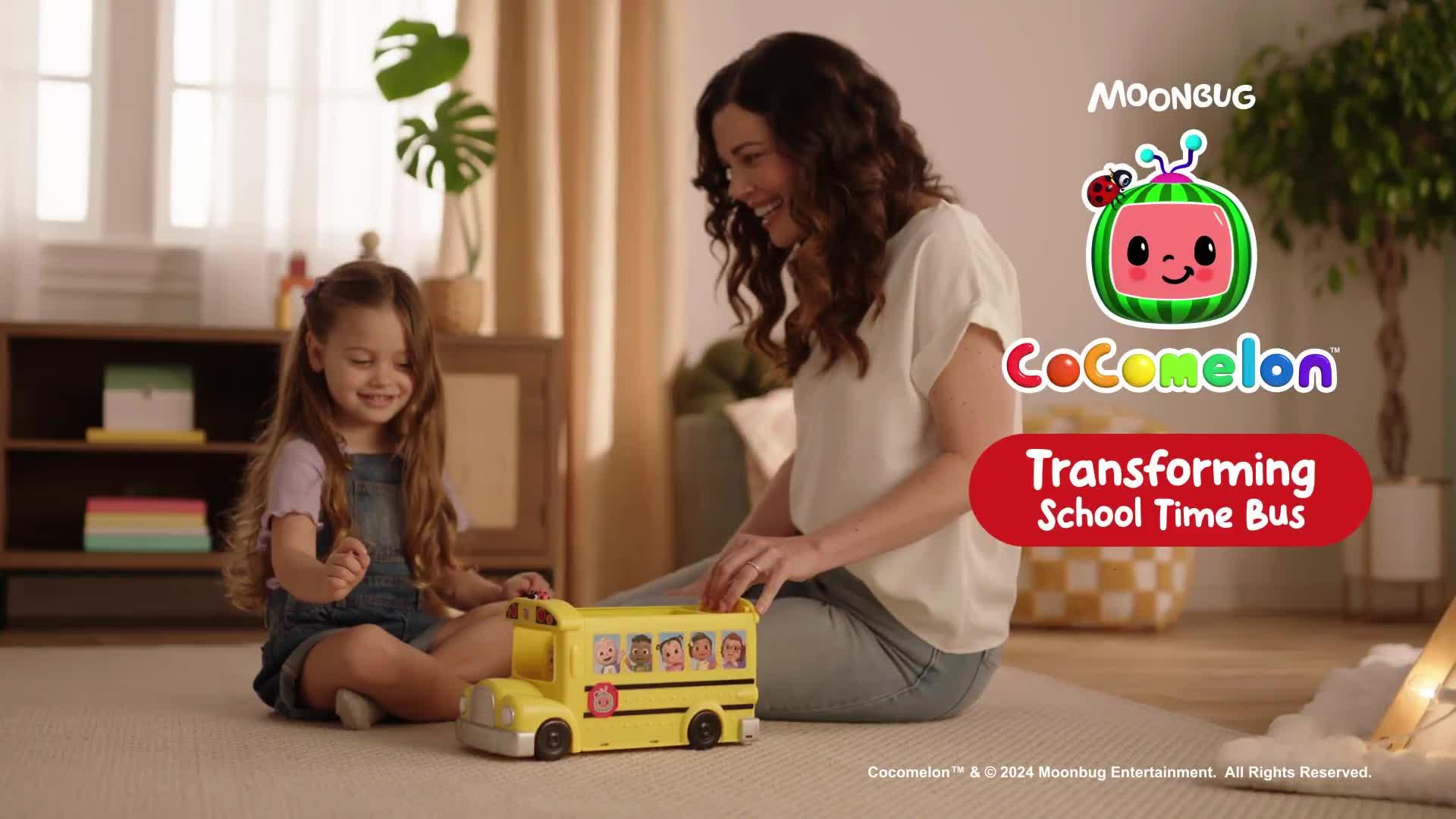 Image thumbnail 8 of 8 of Cocomelon CoComelon Transforming School Time Bus - Lights and Sounds - 3 Favourite Songs - 6 Areas of Play - Removable JJ and Cody Figures