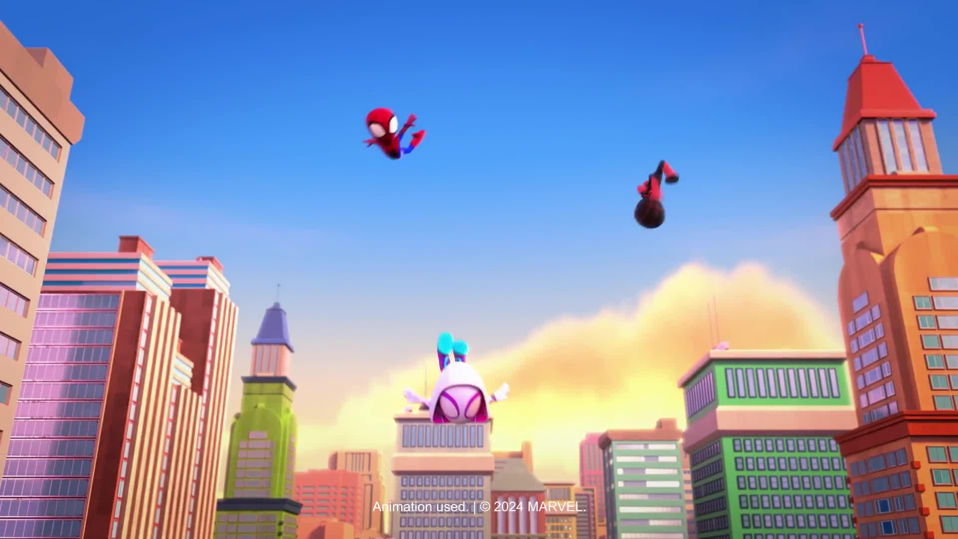 Image thumbnail 8 of 8 of Spiderman MARVEL Spidey and His Amazing Friends Spidey Team Split Racer