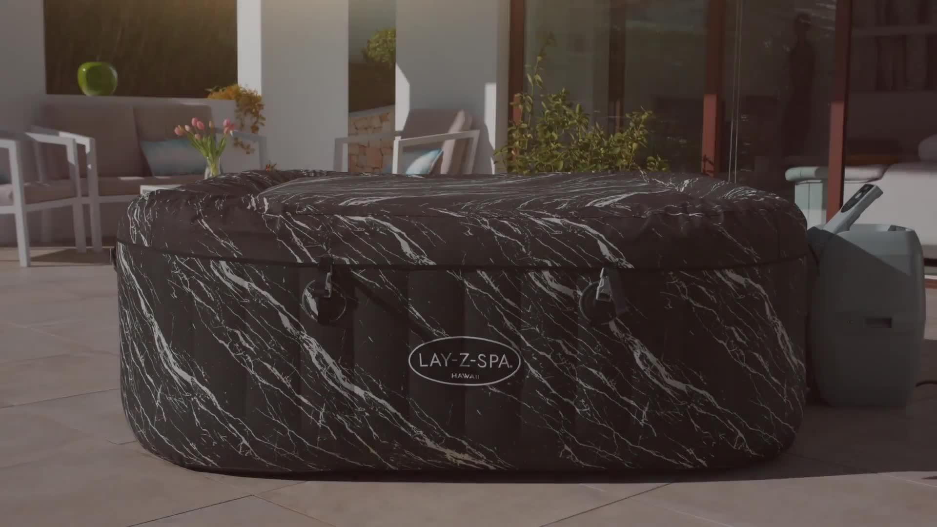 Lay-Z-Spa Energy Saving Thermal Hot Tub Cover Square