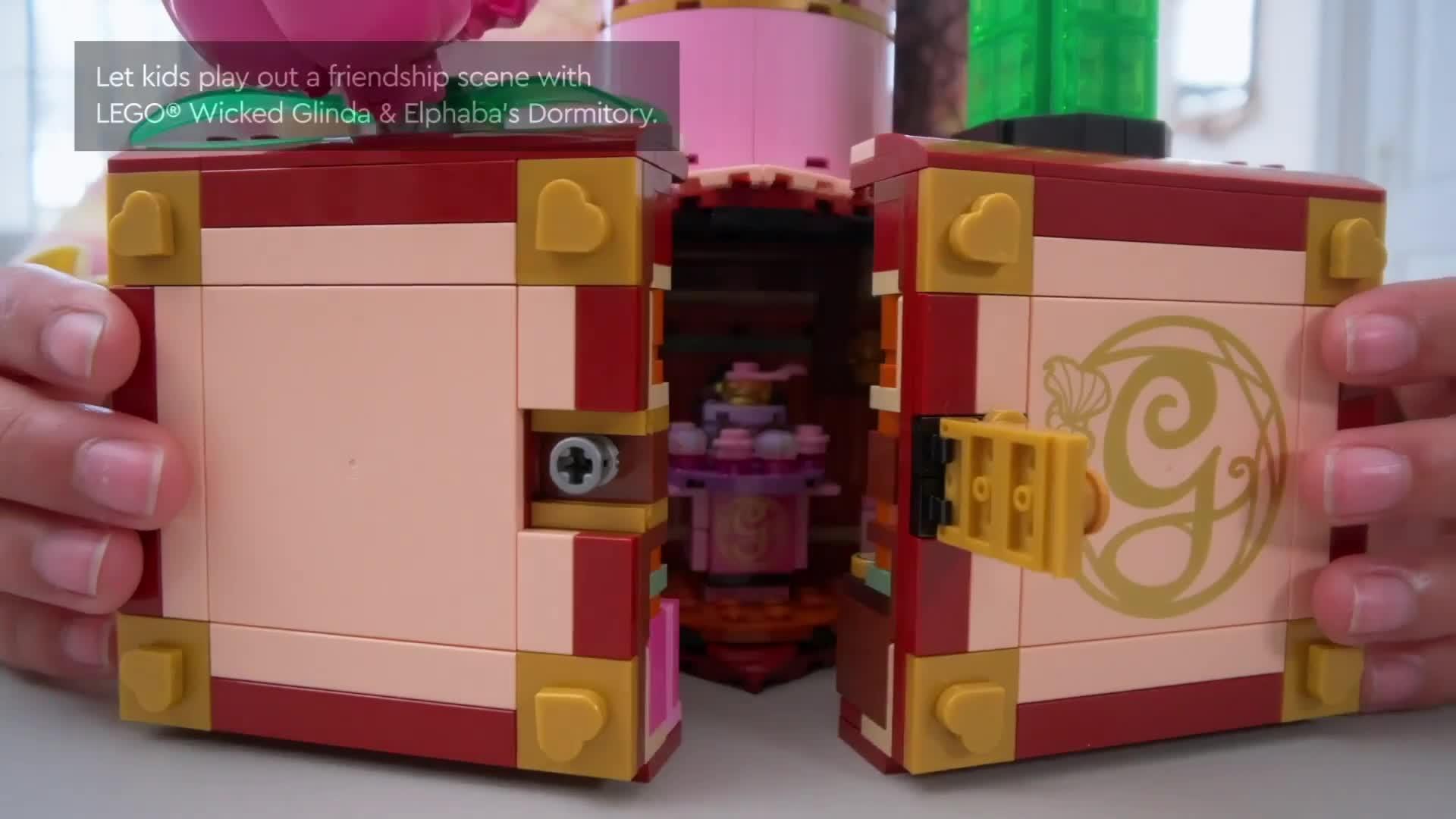 Image thumbnail 8 of 8 of LEGO Wicked Glinda &amp; Elphaba&rsquo;s Dormitory Set 75683