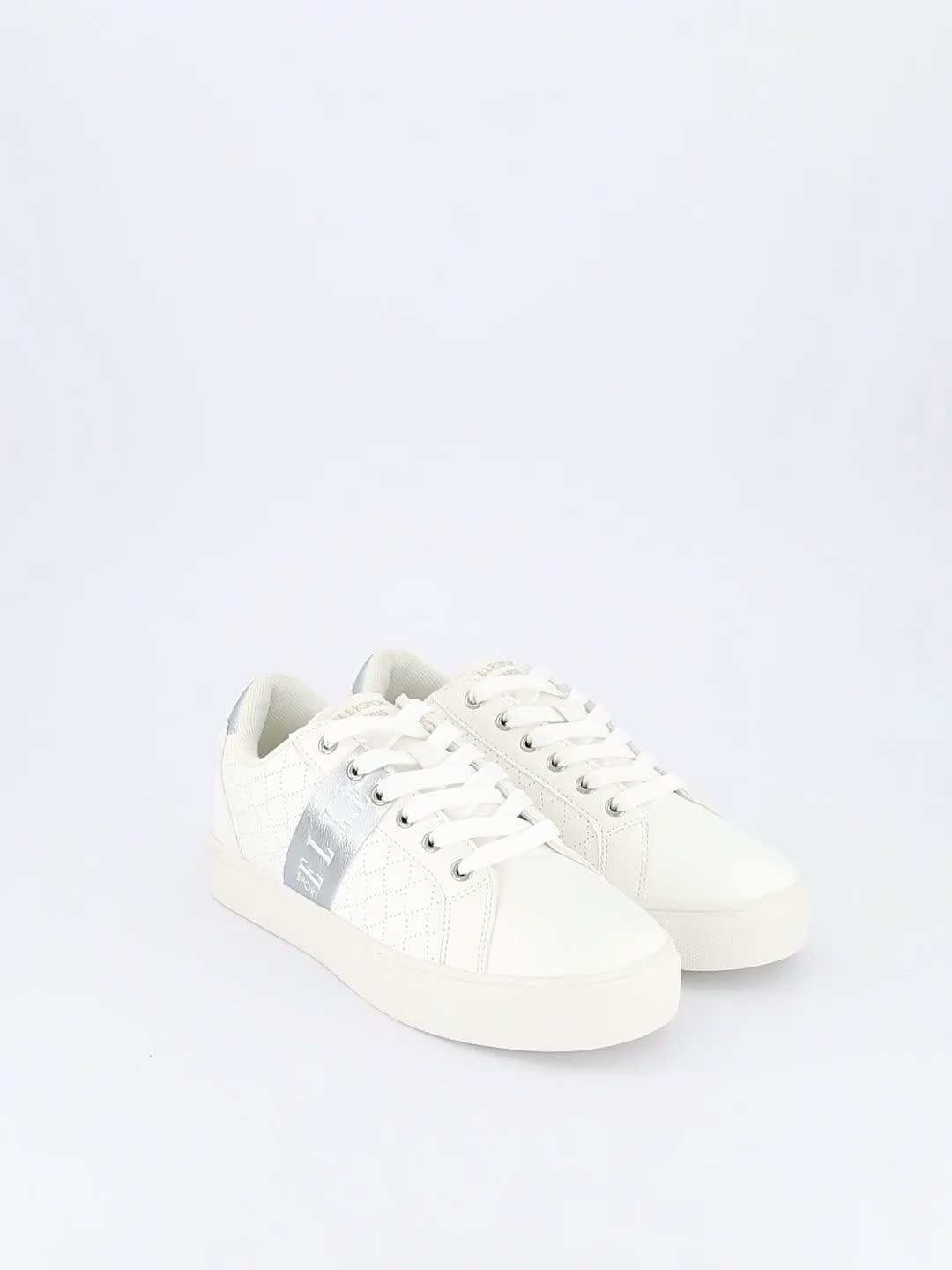Image thumbnail 7 of 7 of Elle Sport Side Stripe Trainers - White