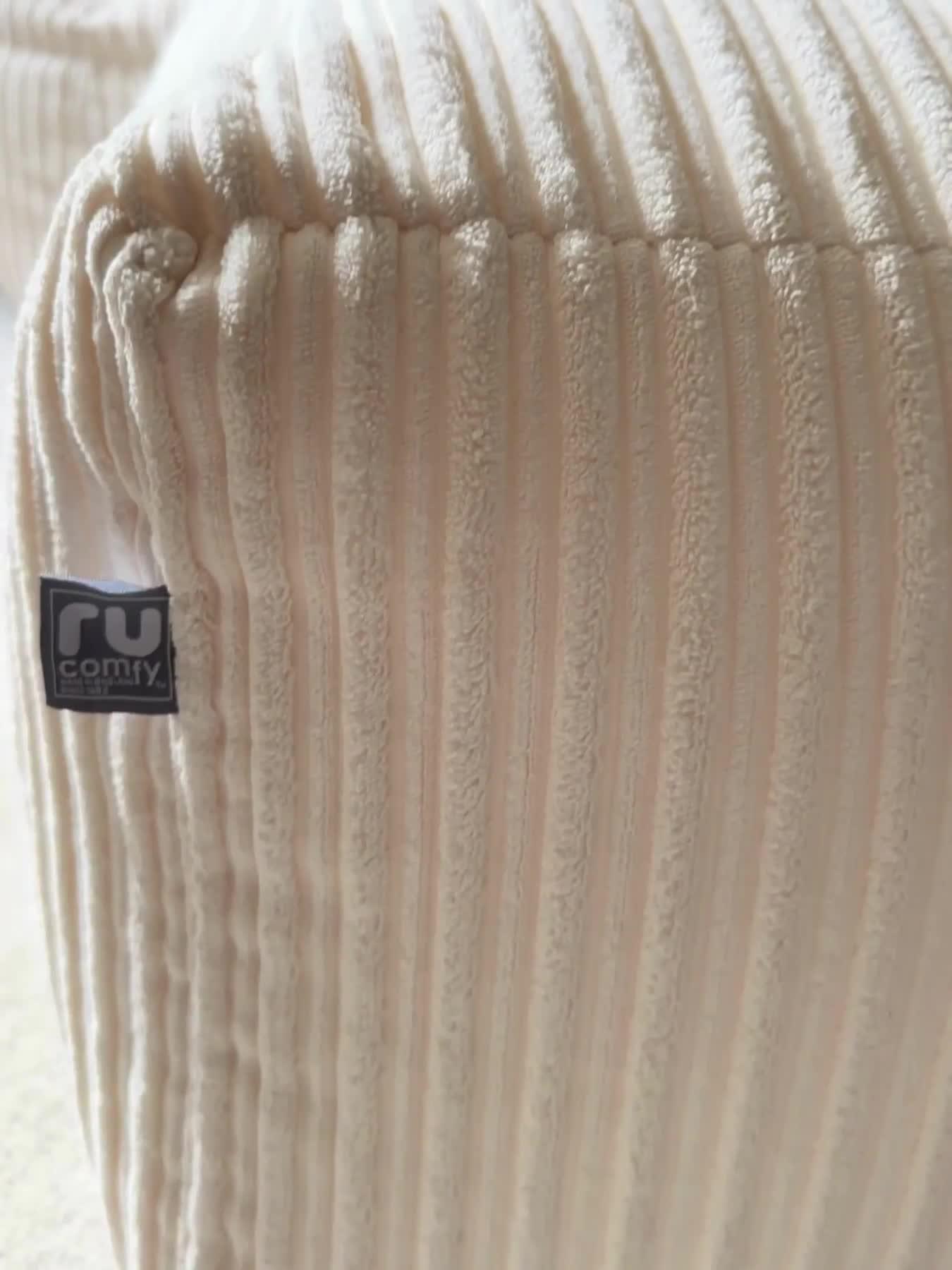 Image thumbnail 7 of 7 of rucomfy Jumbo Cord Ottoman Beanbag