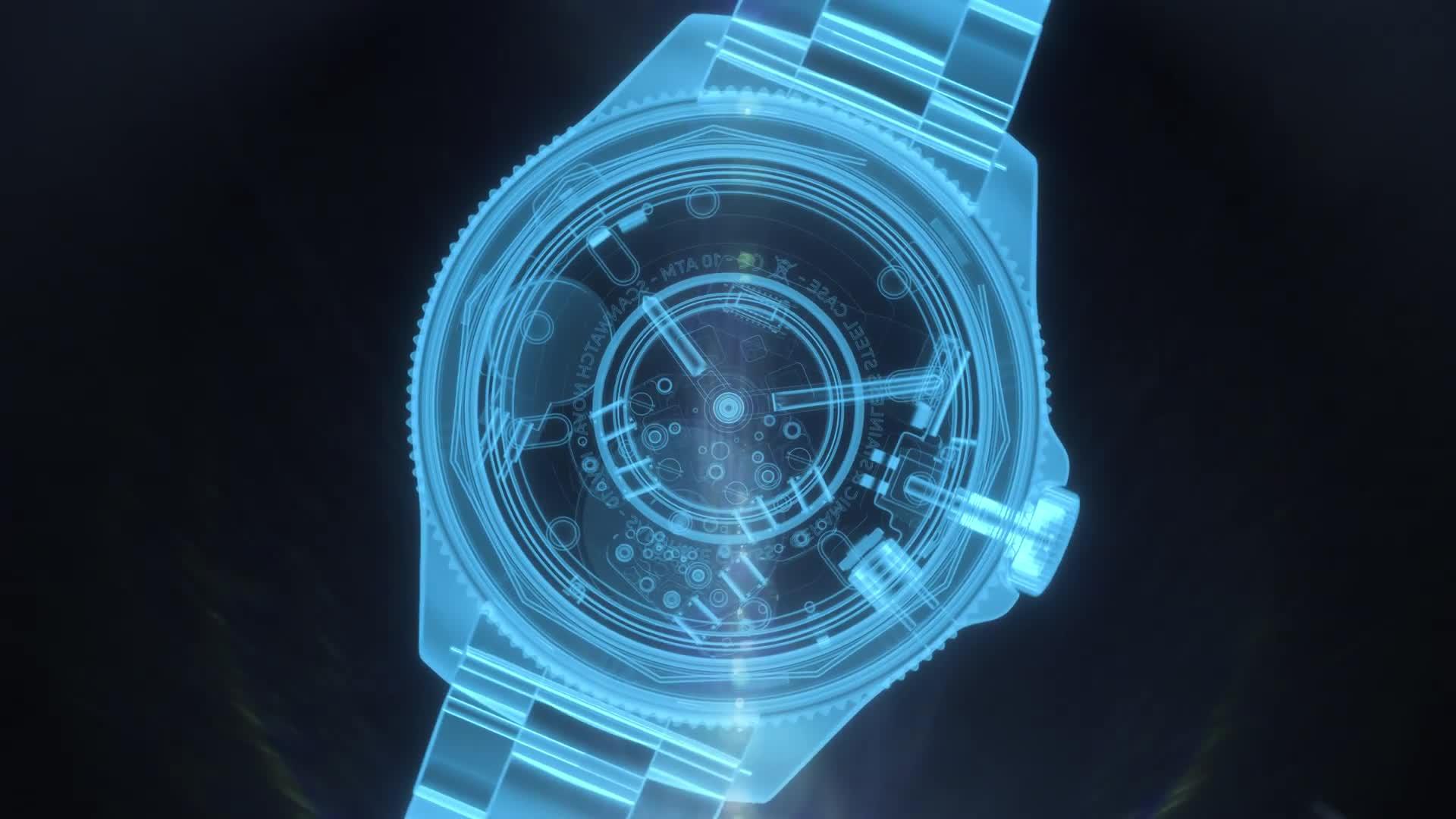 Image thumbnail 8 of 8 of Withings Withings Scanwatch Nova Blue