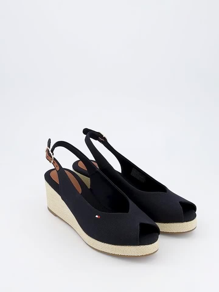 Image thumbnail 7 of 7 of Tommy Hilfiger Slingback Espadrille Wedge - Navy
