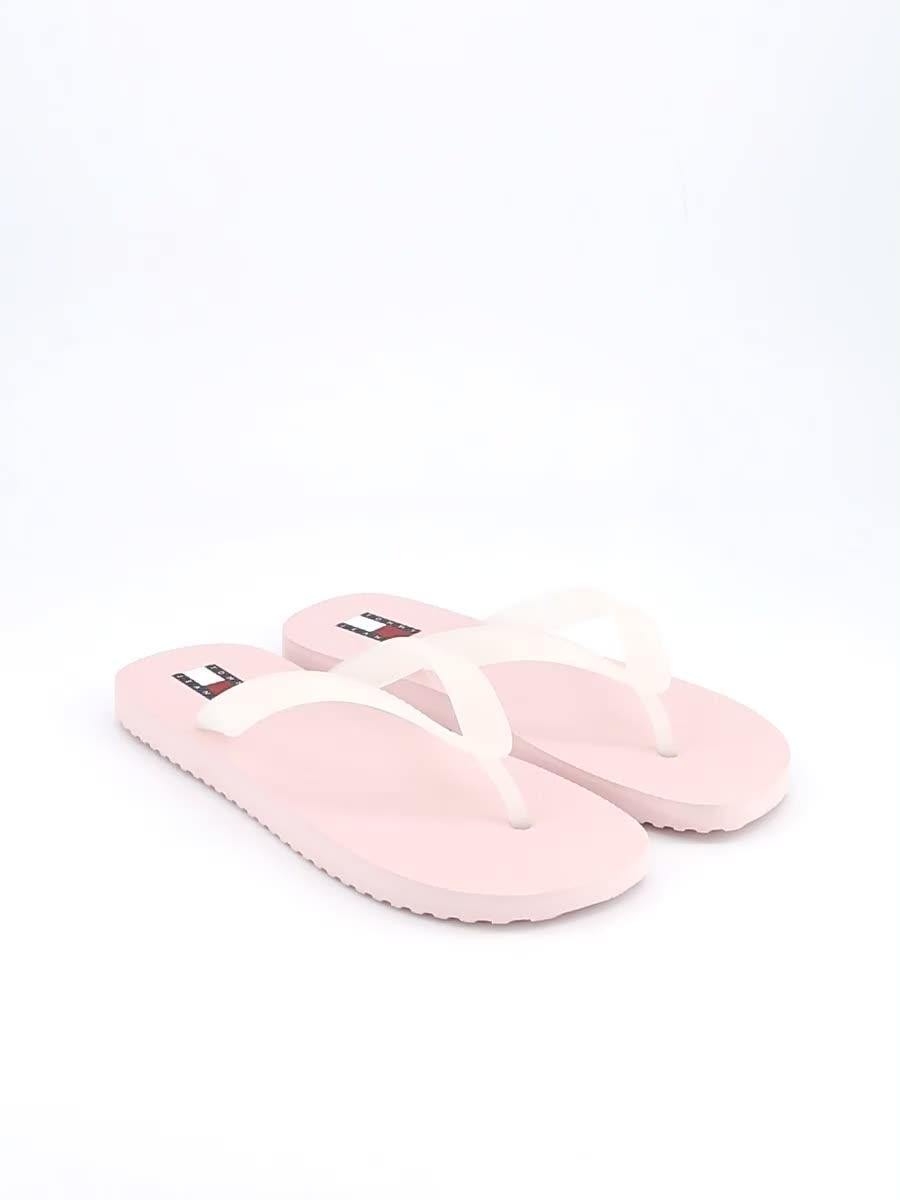 Image thumbnail 6 of 6 of Tommy Jeans Logo Flip Flop - Pink