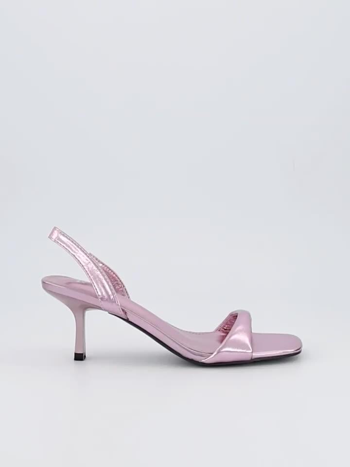 Image thumbnail 8 of 8 of Raid Dorenna Heeled Sandals - Pink