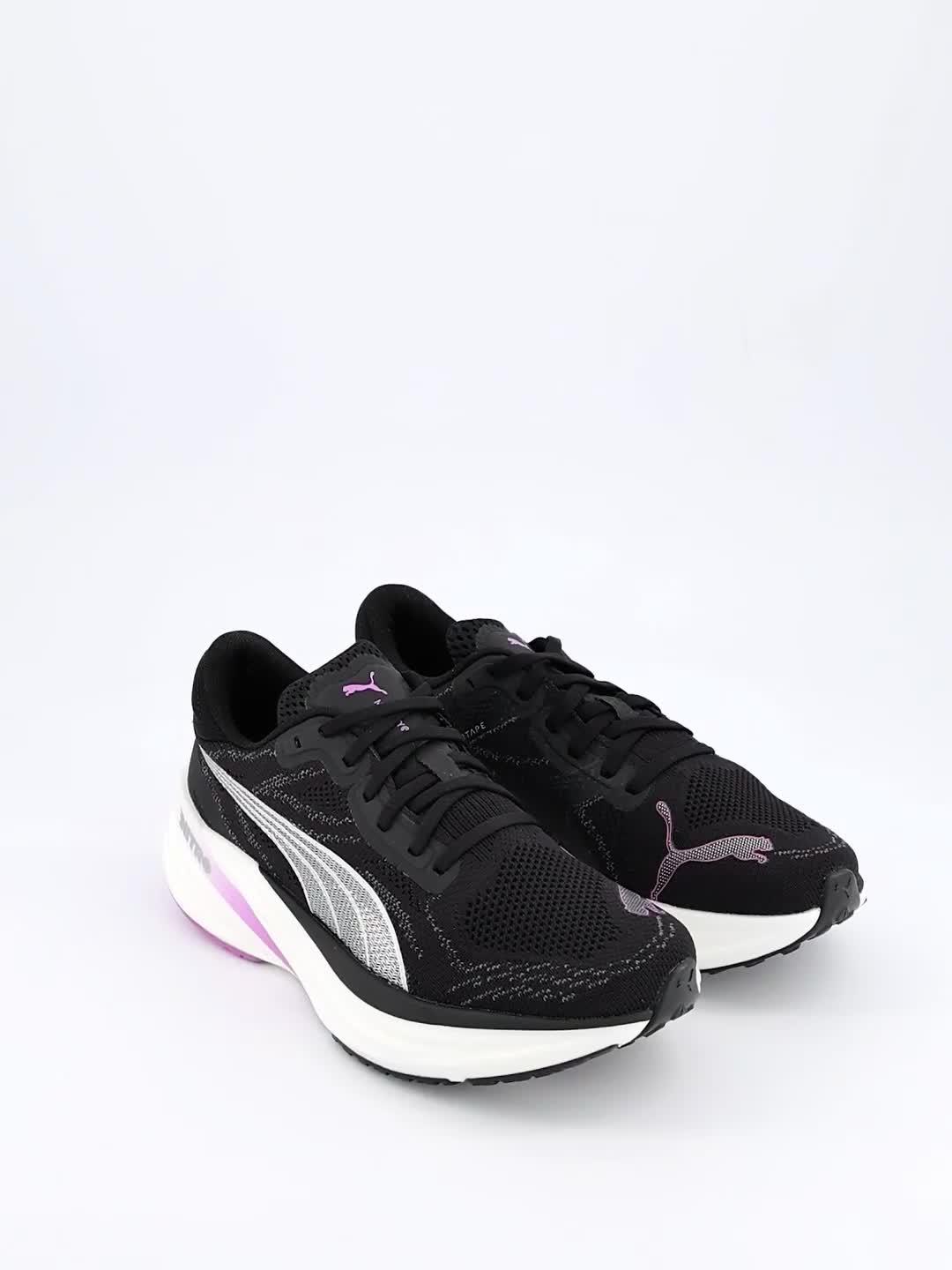 Image thumbnail 7 of 7 of Puma Womens Running Magnify Nitro 2 Trainers - Puma Black-Pure Magenta