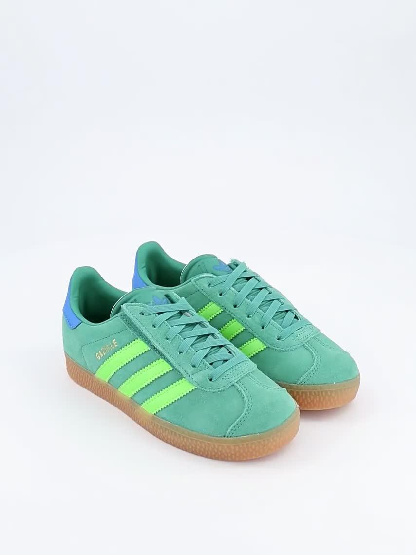 Image thumbnail 8 of 8 of adidas Originals Kids Unisex Gazelle Comfort Closure Elastic Lace Shoes Kids - Green