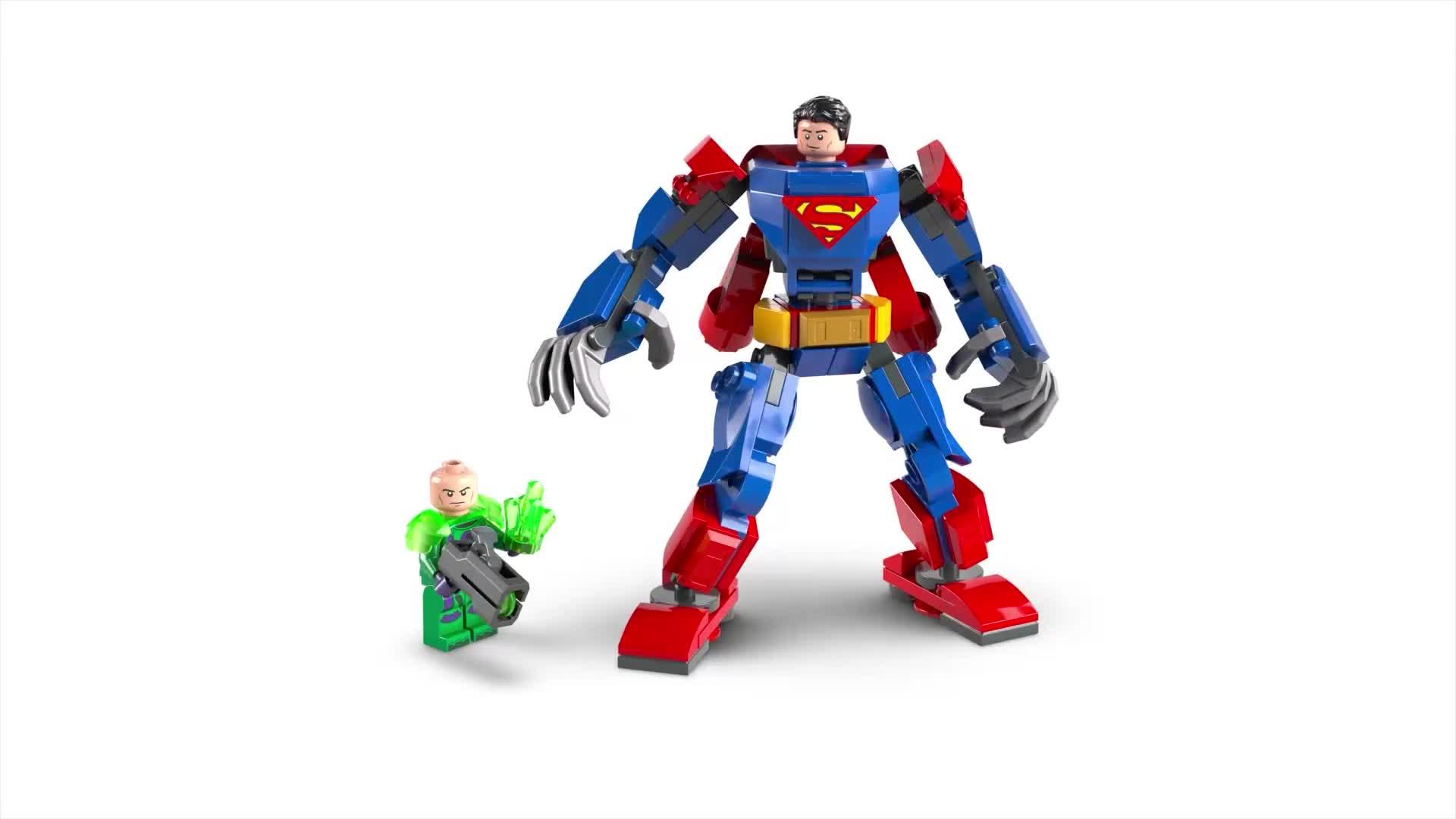 Image thumbnail 8 of 8 of LEGO DC Super Heroes Superman Mech vs. Lex Luthor 76302