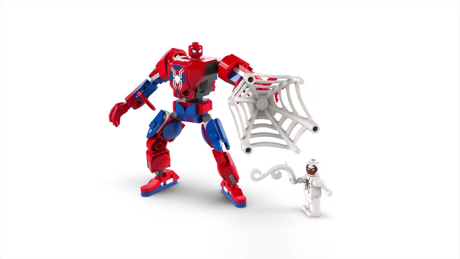 Image thumbnail 8 of 8 of LEGO Marvel Spider-Man Mech vs. Anti-Venom 76308