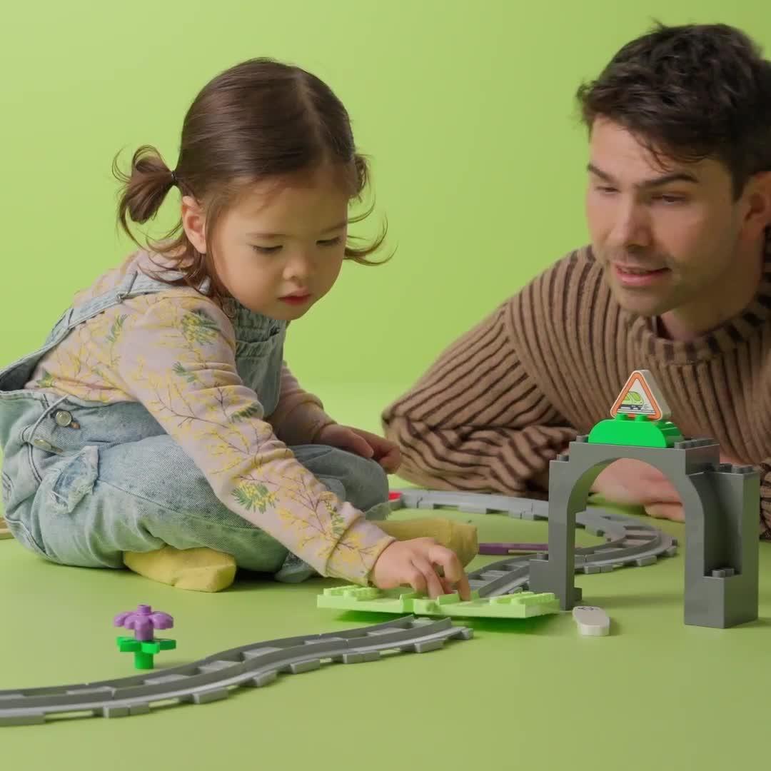 Image thumbnail 7 of 7 of LEGO Duplo Train Tunnel and Tracks Expansion Set 10425
