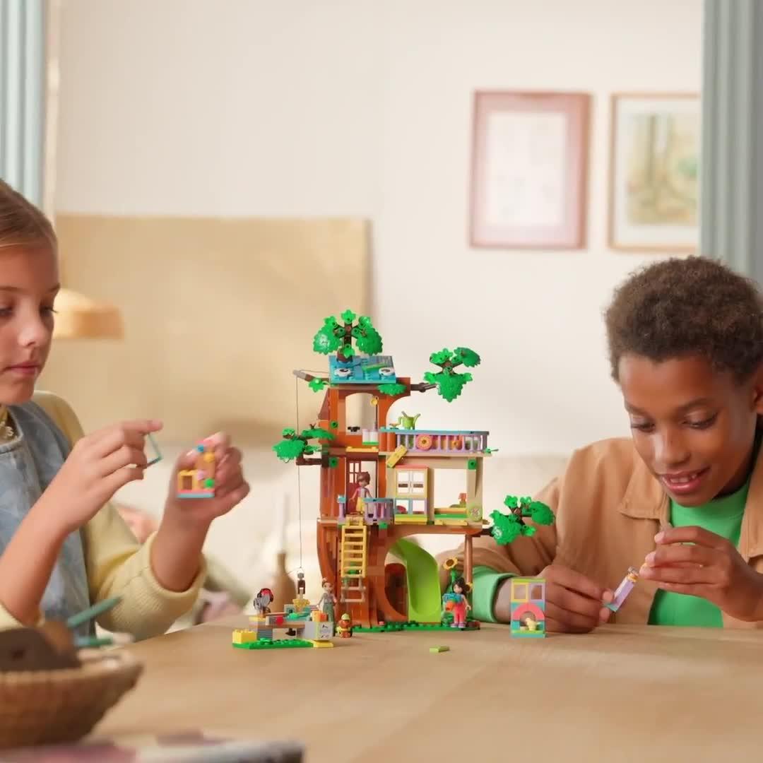 Image thumbnail 7 of 7 of LEGO Friends Friendship Tree House Hangout Set 42652