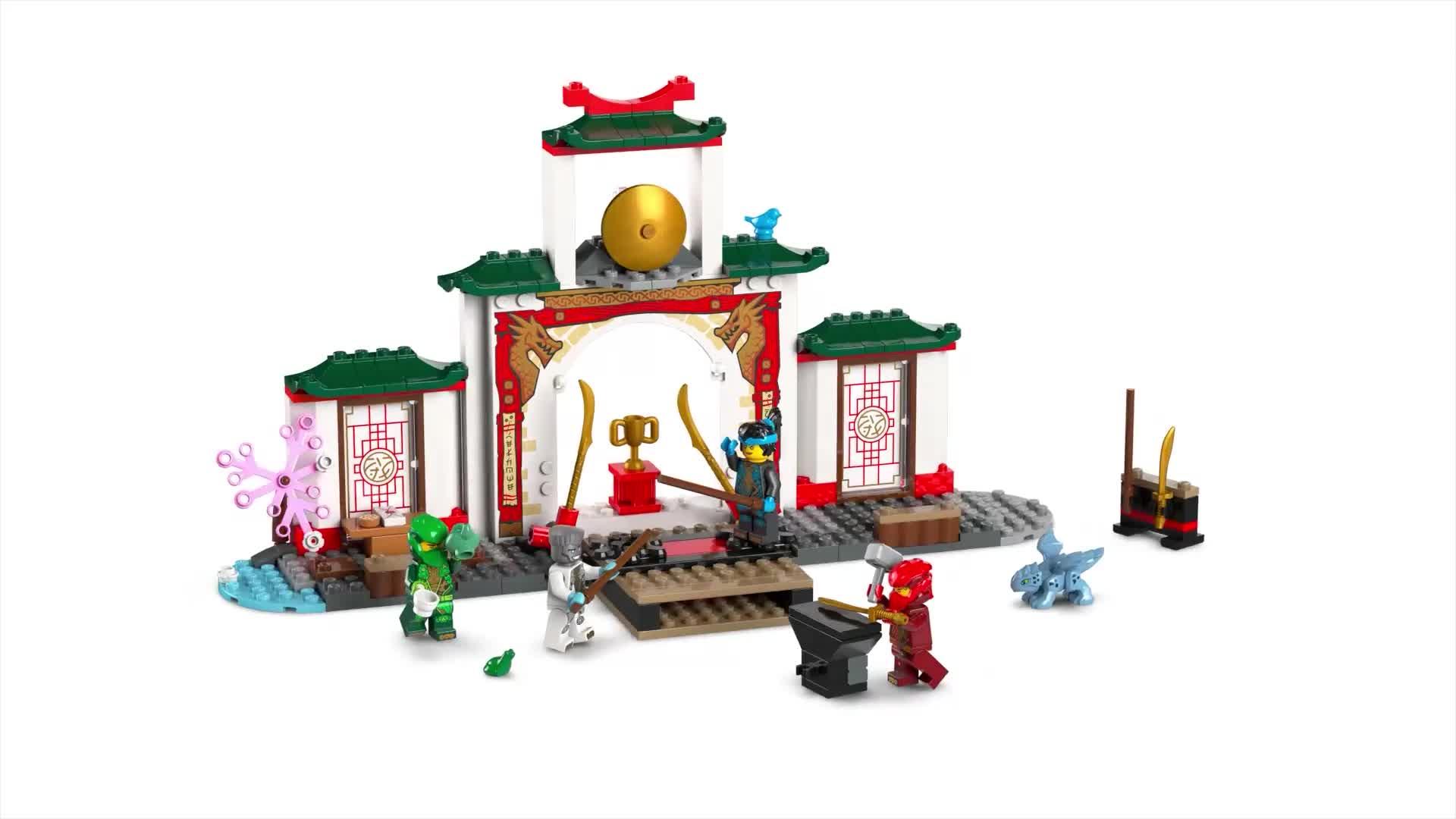 Image thumbnail 8 of 8 of LEGO Ninjago Ninja Spinjitzu Temple Ninja Toy 71831