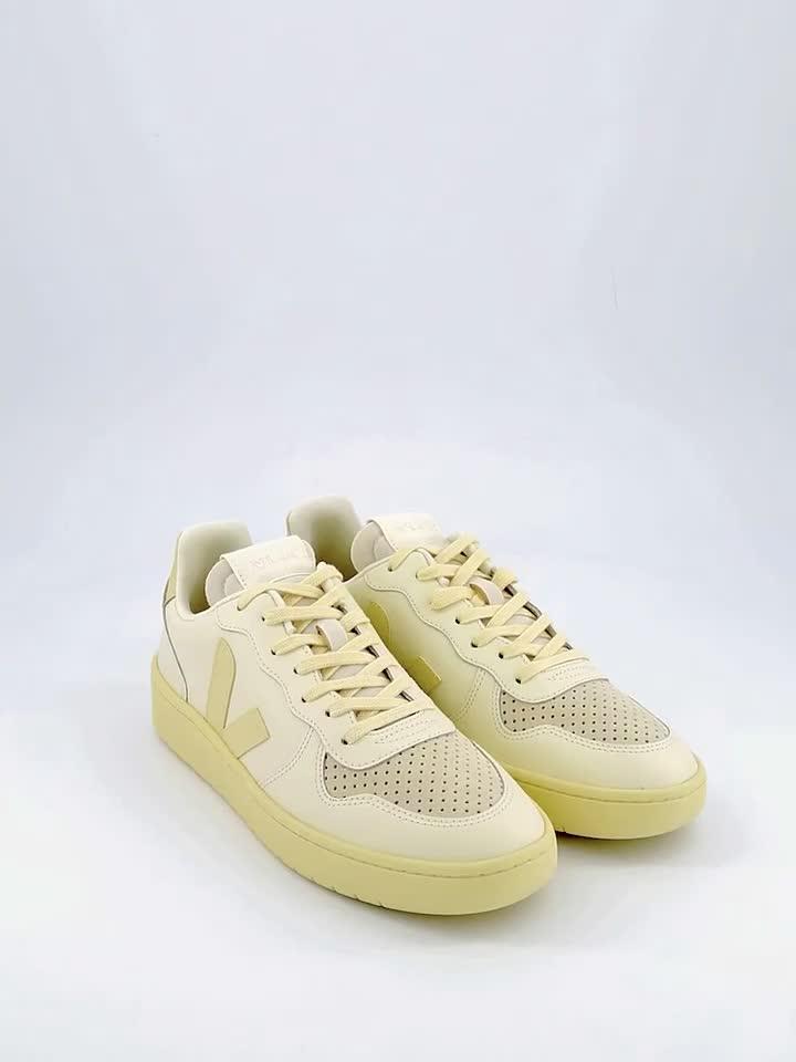 Image thumbnail 7 of 7 of Veja Men's V-10 Trainers - Beige