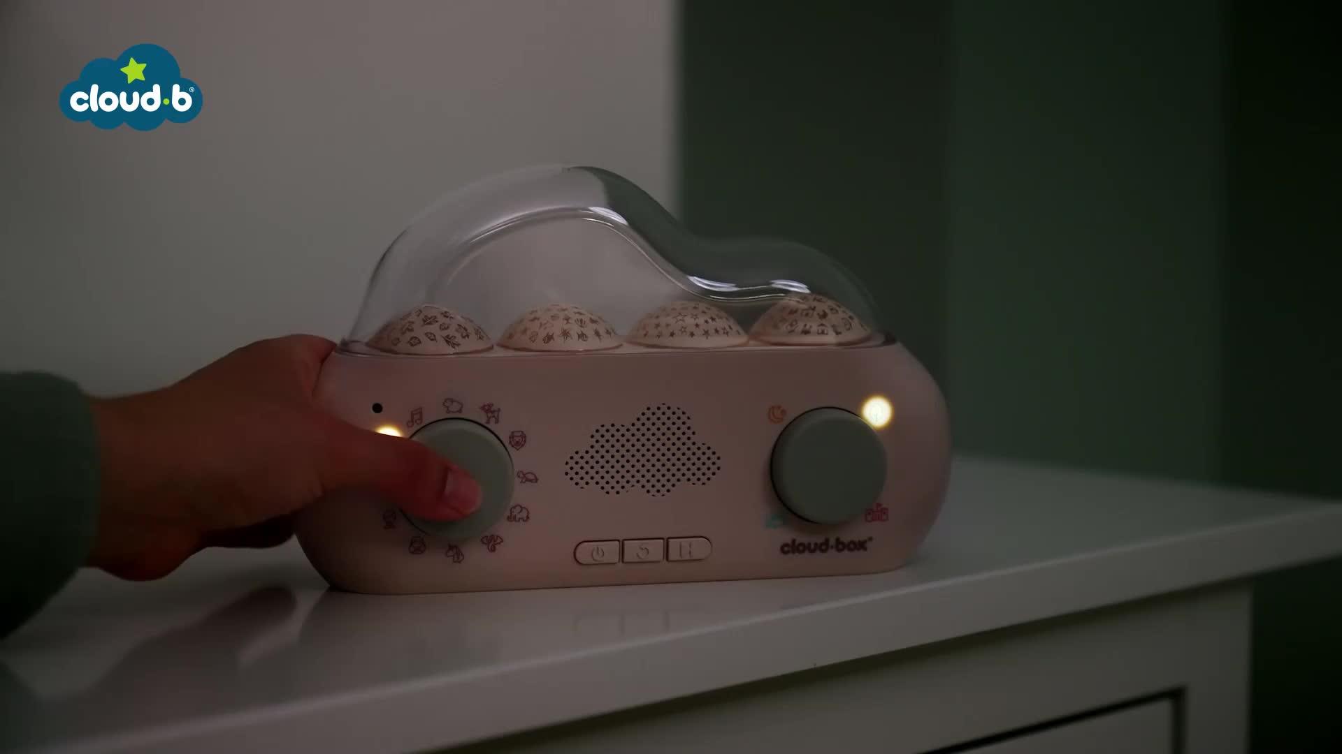 Image thumbnail 7 of 7 of cloud.b CloudBox Audio Story Telling Night Light and Projector - Record function to create your own stories