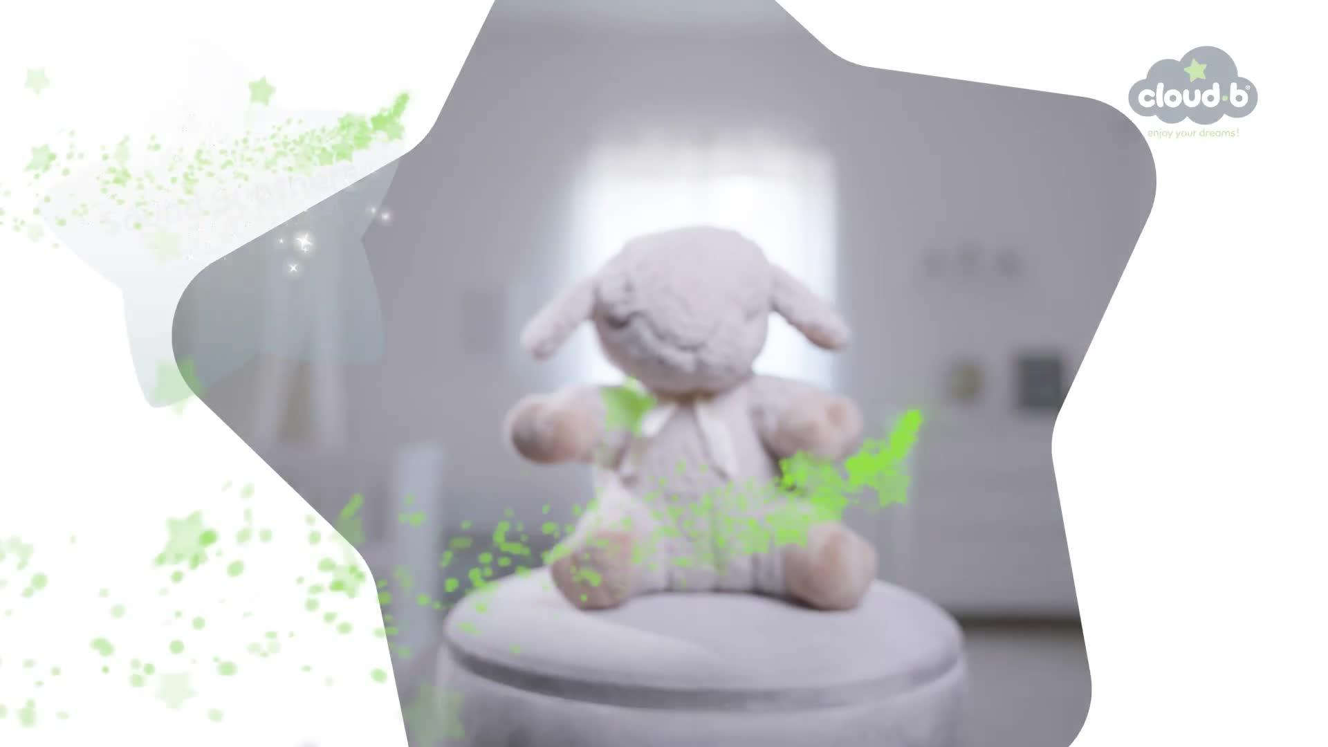 Image thumbnail 8 of 8 of cloud.b Sleep Sheep Baby Sound Soother and Sleeping Aid
