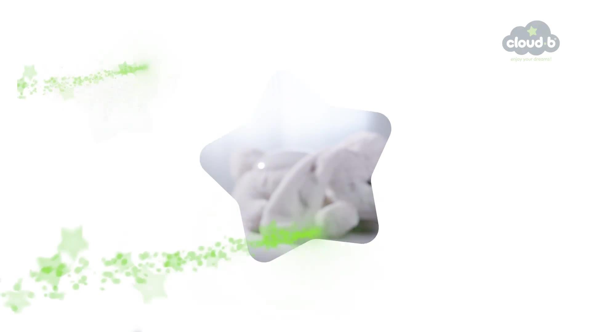 Image thumbnail 6 of 6 of cloud.b Twilight Buddies Bunny Night Light Projector Sleeping Aid