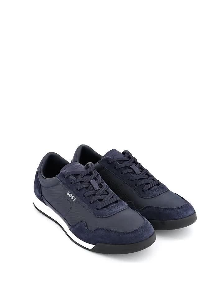 Image thumbnail 7 of 7 of BOSS Titanium Sl Trainers - Navy