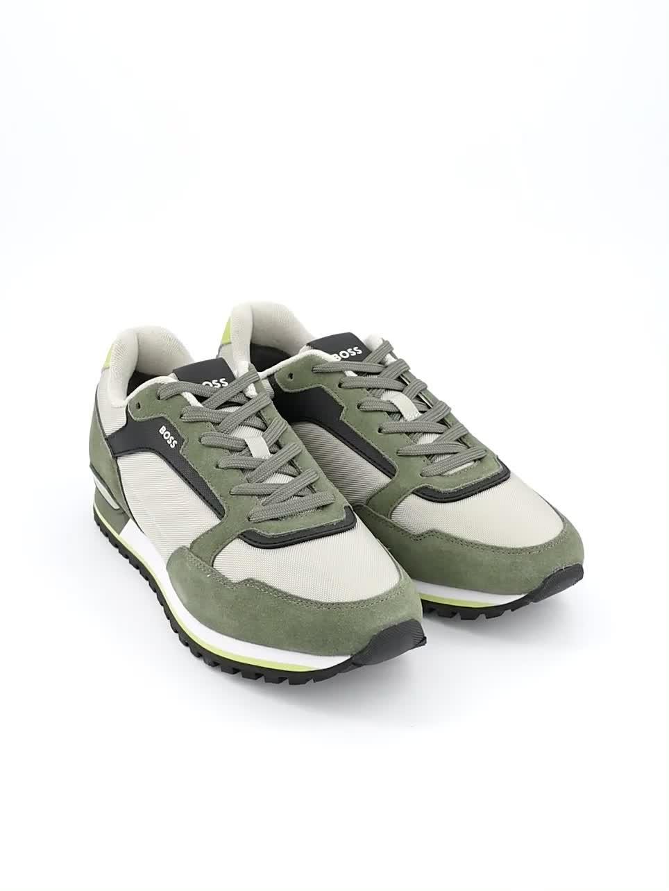 Image thumbnail 7 of 7 of BOSS Parkour L Running Trainers - Open Green